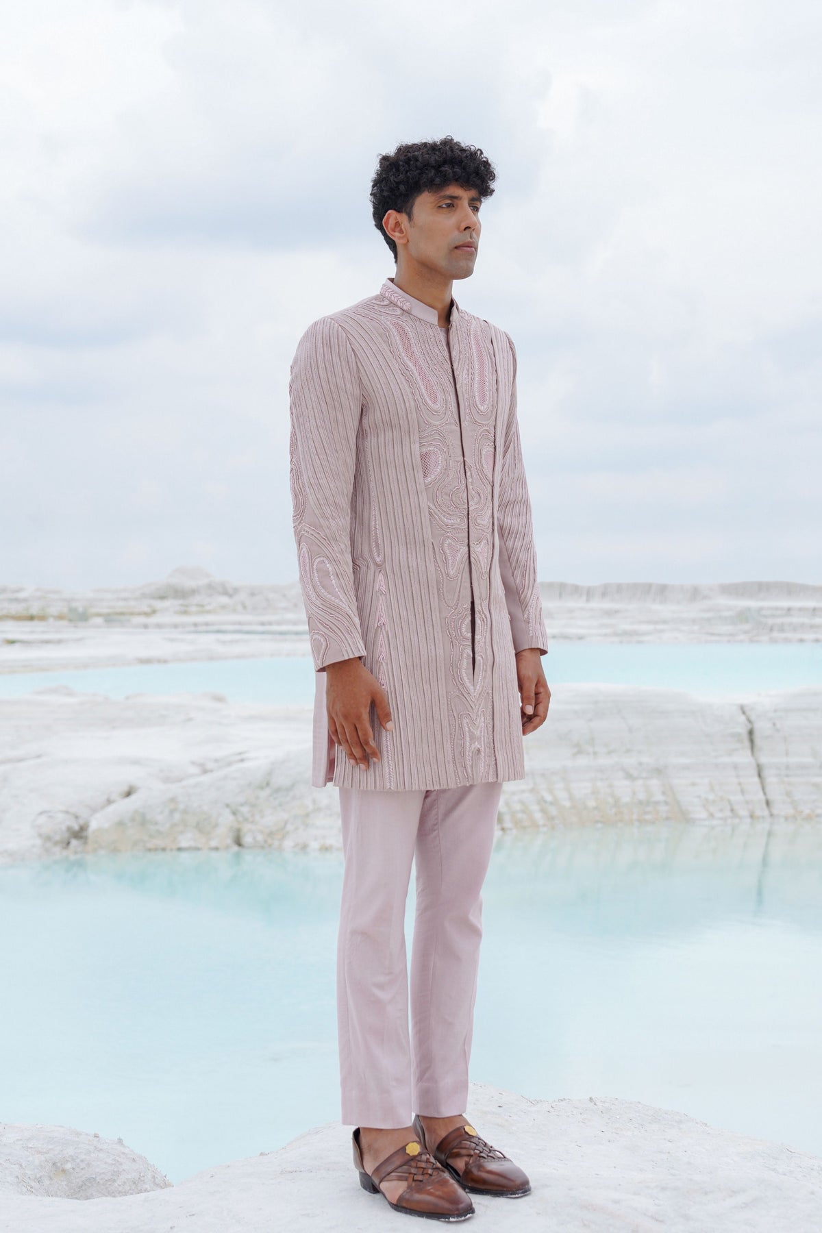 Haze Pink Jacket Set