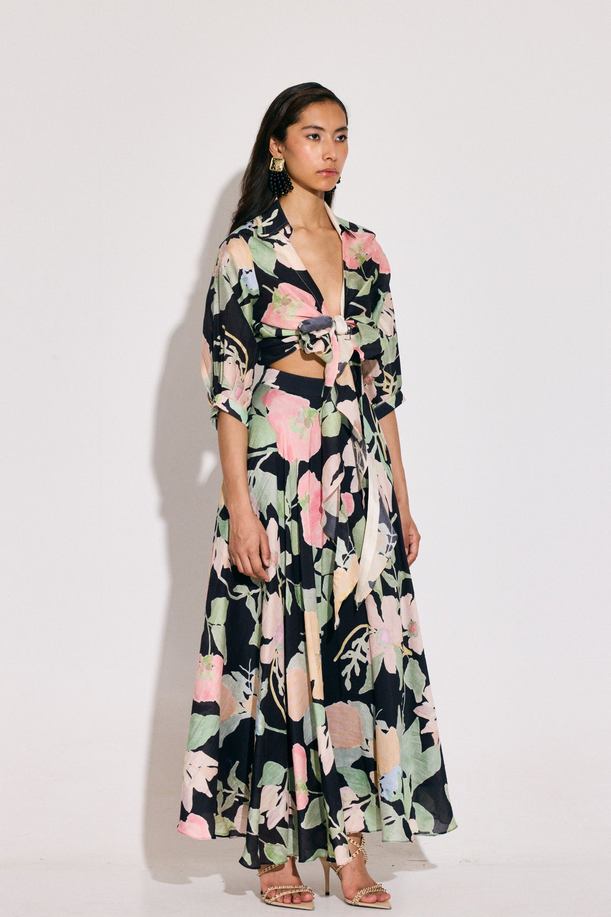 Ferns Print Maple Co-ord Set