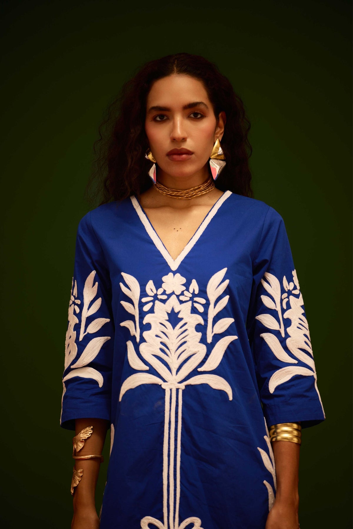 Blue Shift Dress