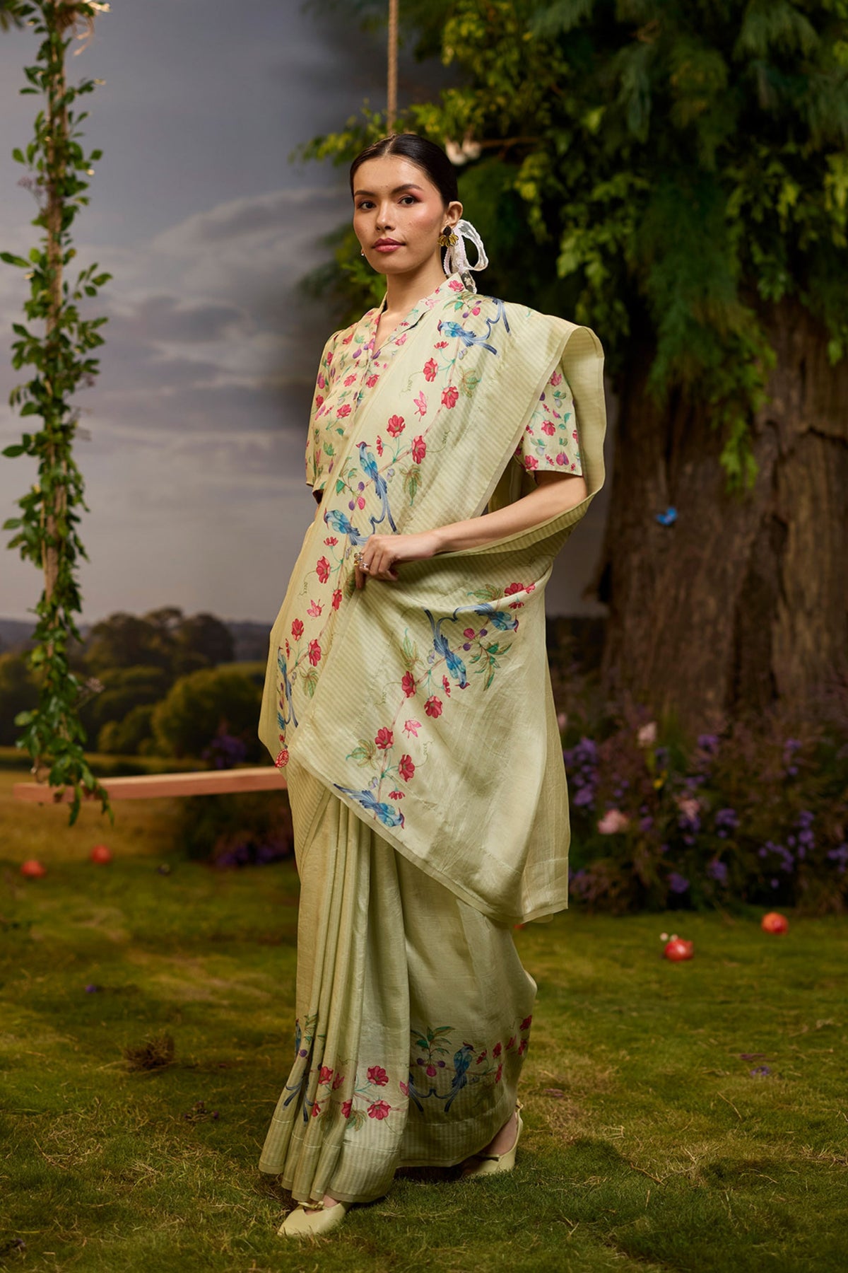 Garden's Edge Saree