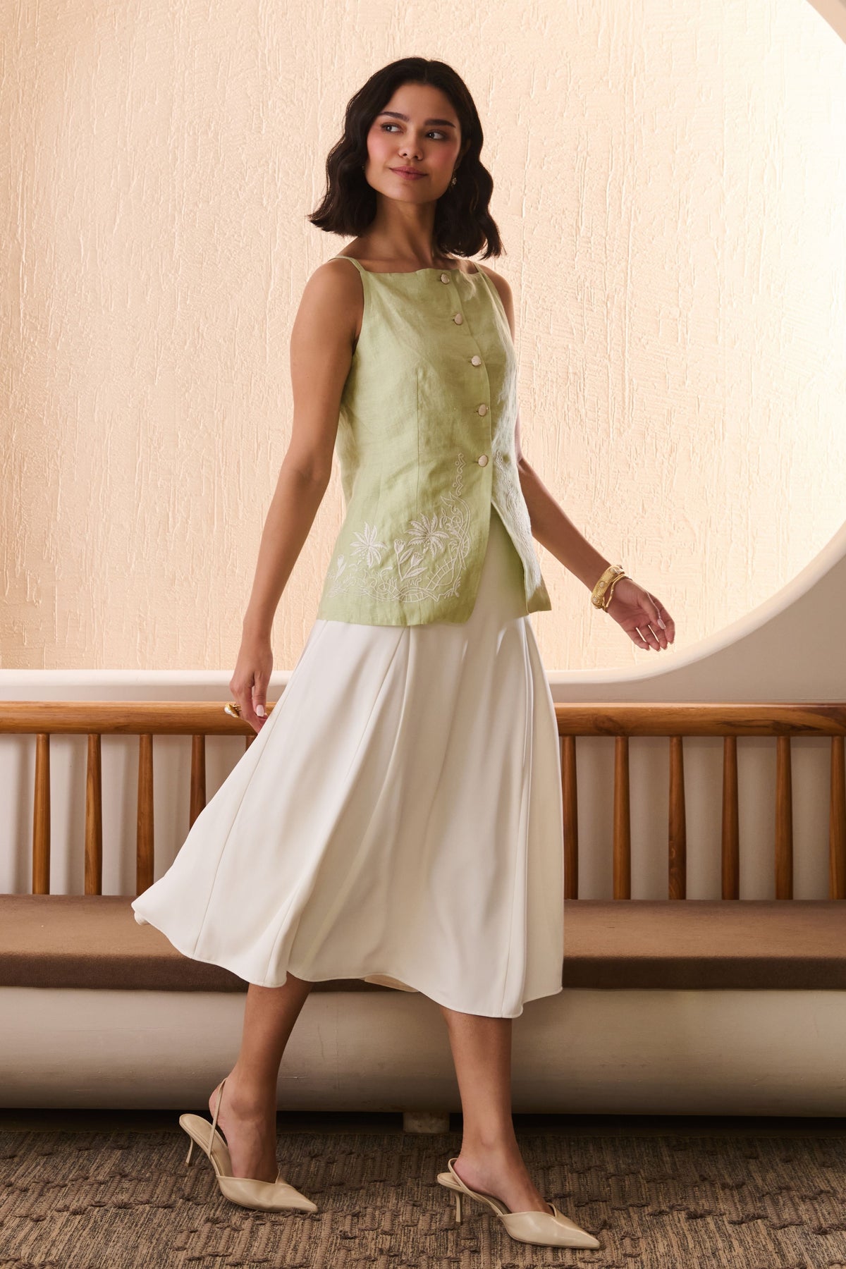 Zora Matcha Co-ord Set