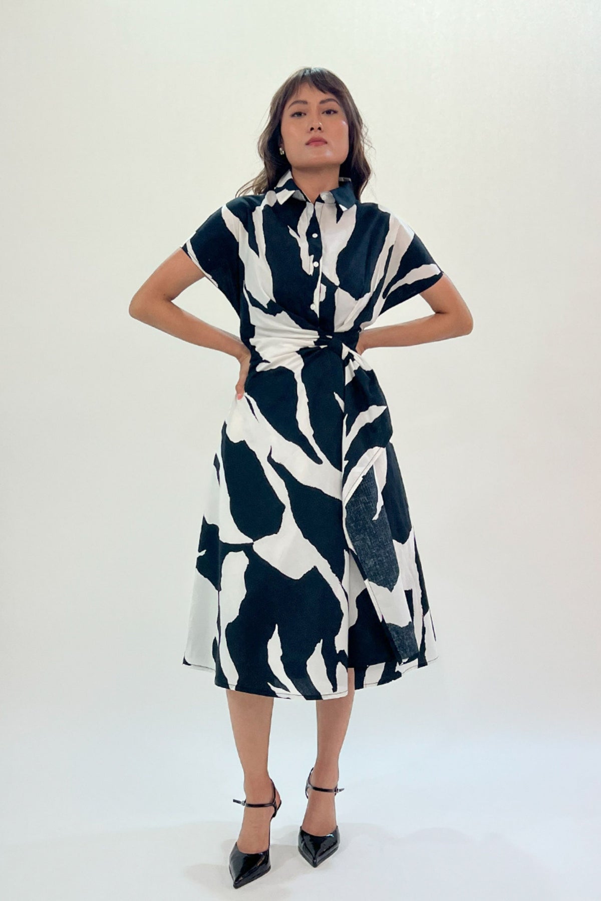 Stream Wrap Dress