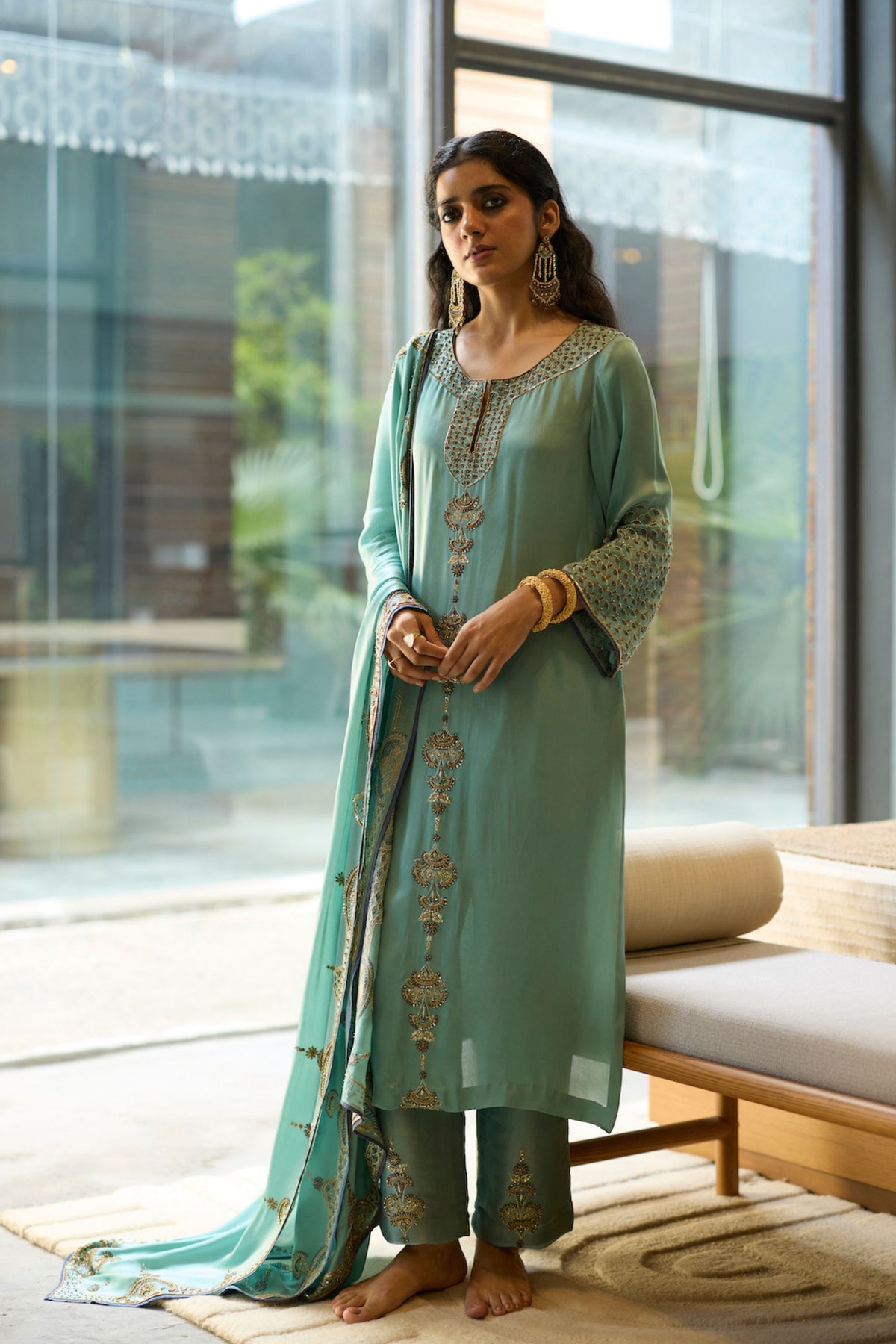 Blue Prana Kurta Set