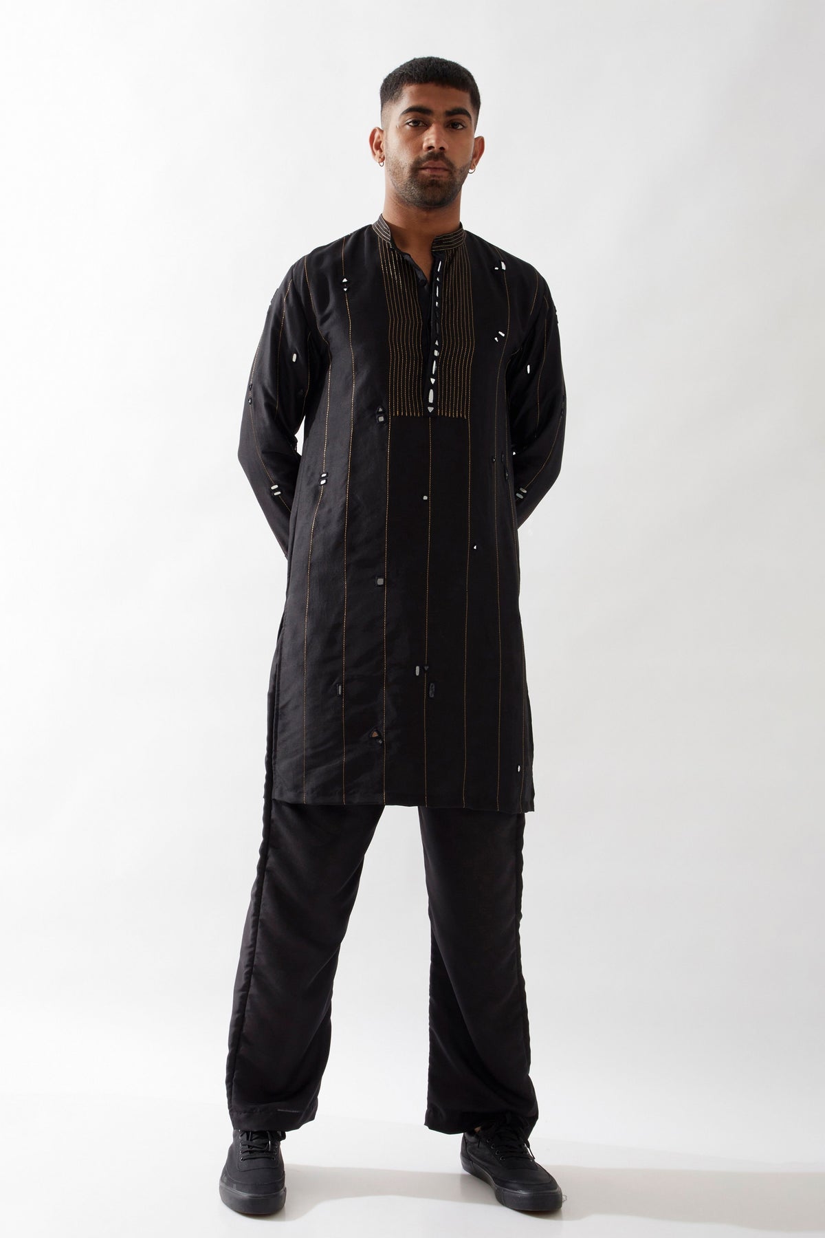 Alan Black Kurta Set