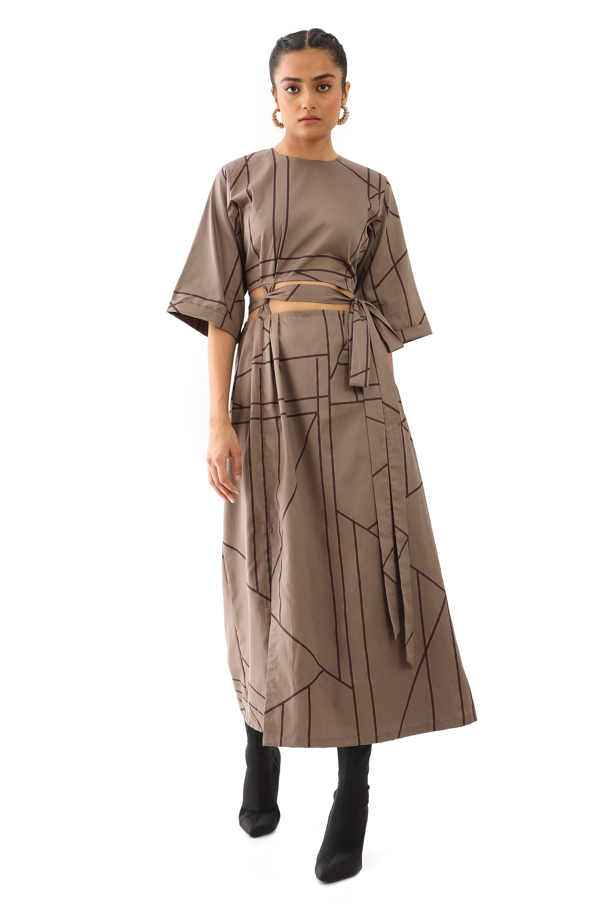 Riko Co-ord Set - Taupe