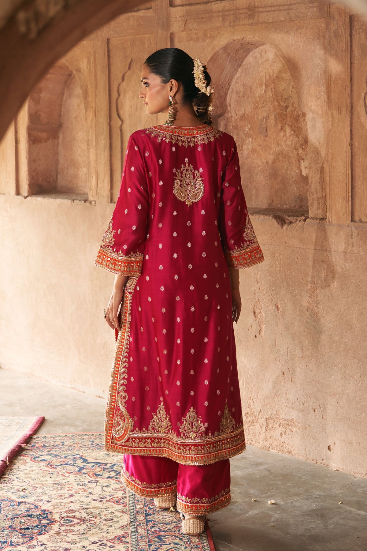 Sumaira Pink Kurta Set