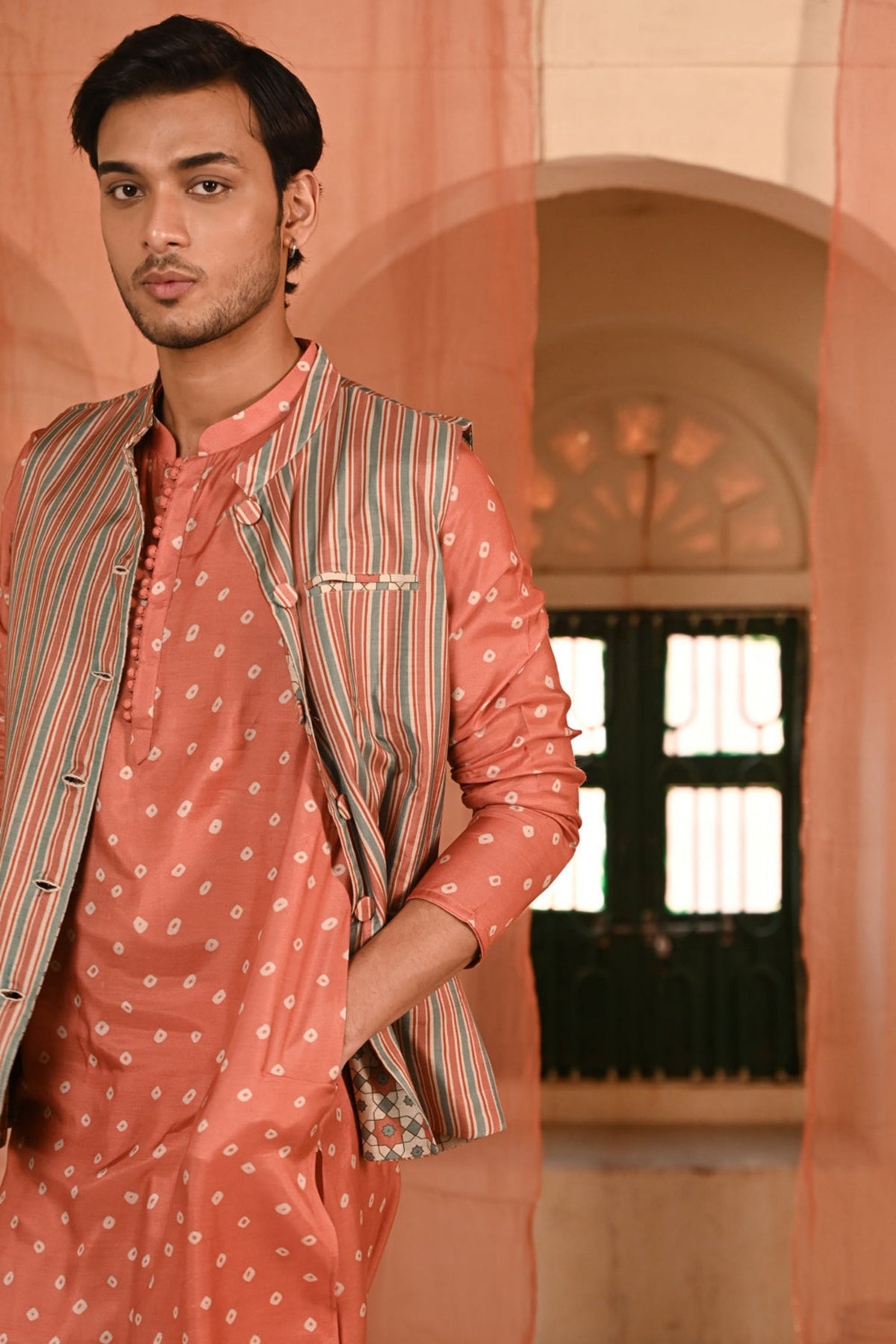 Amber Nehru Jacket Set