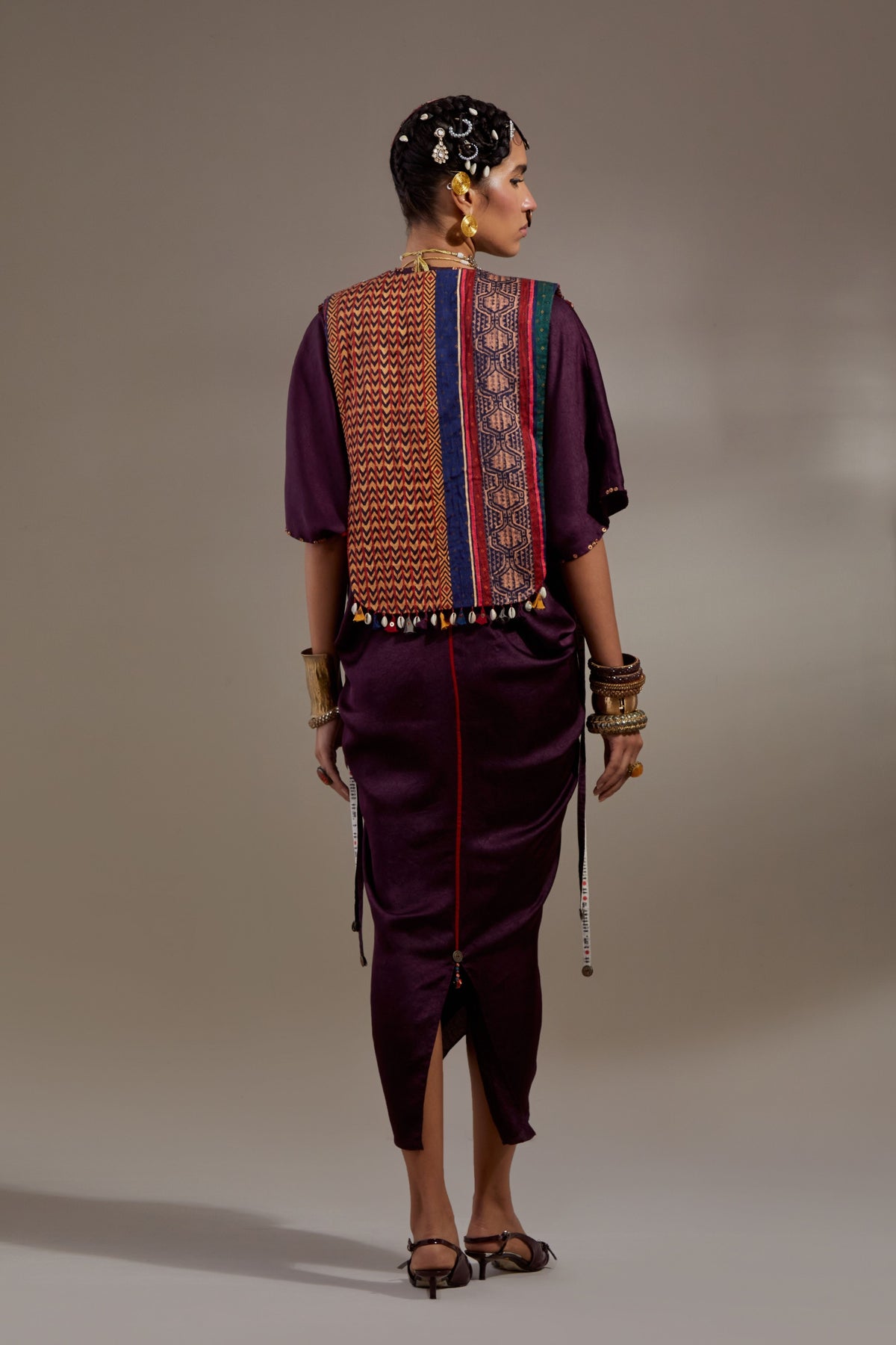 Jamuni Zuri Gilet Set