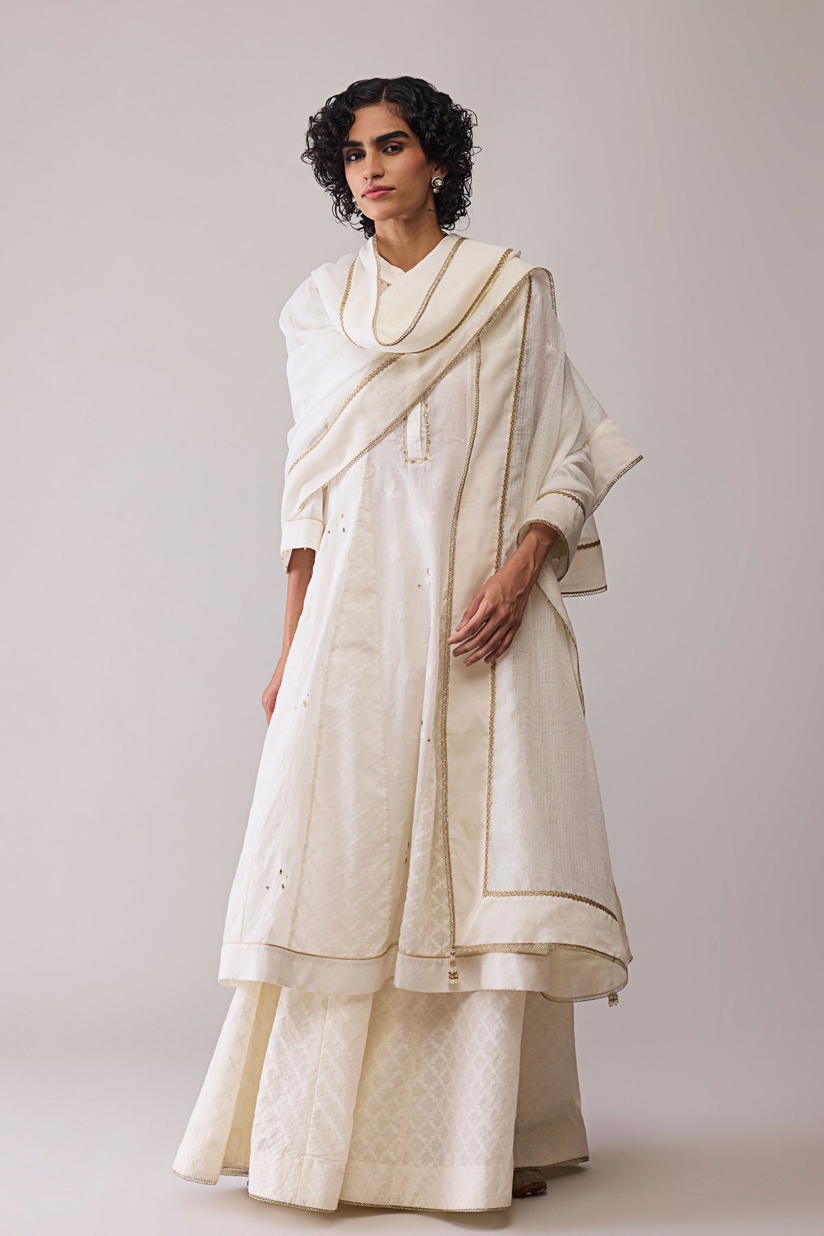 Ayesha Ivory Dupatta