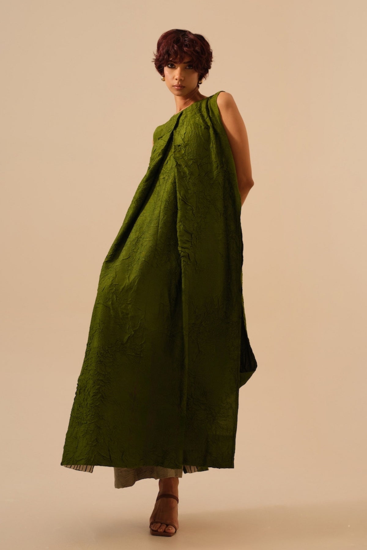 Jade Green Flip Tunic