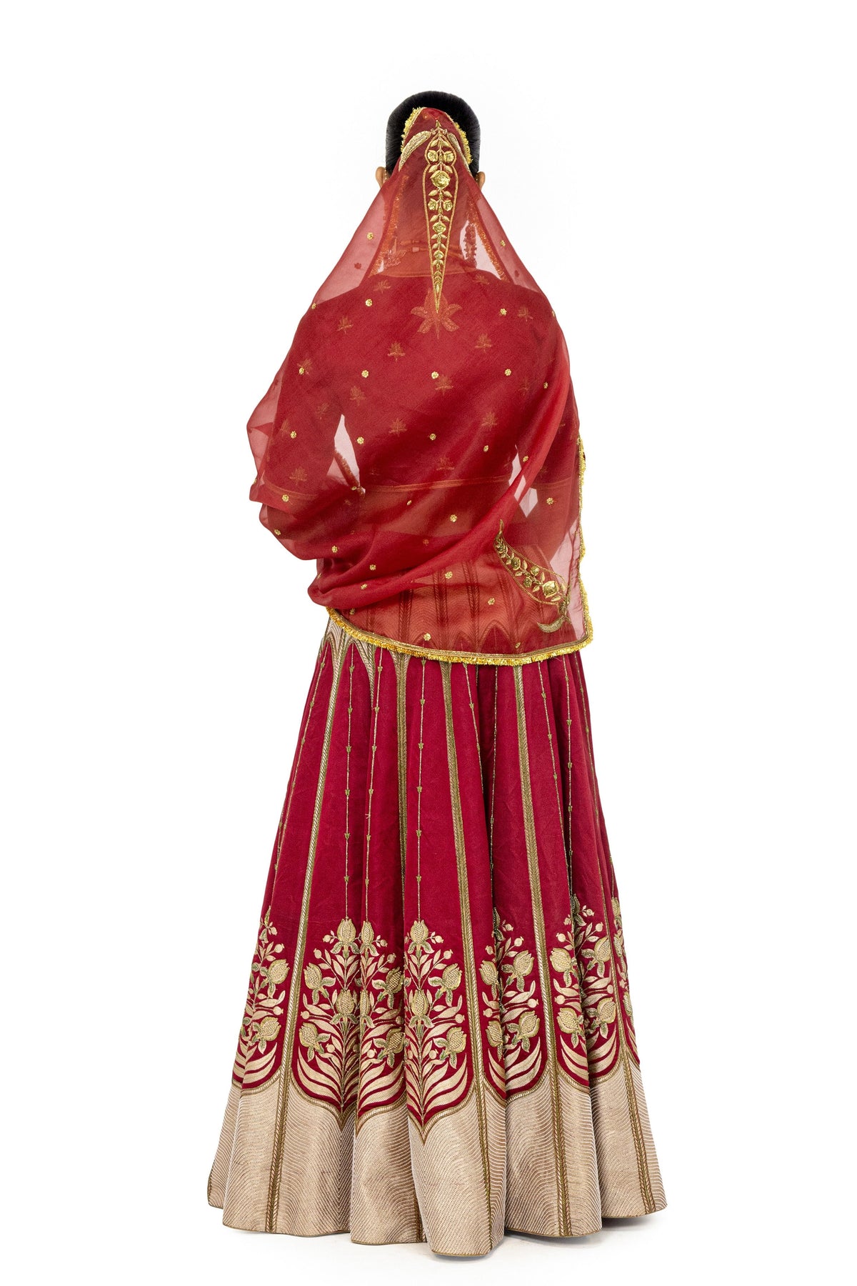 Hemolai Brick Red Dupatta