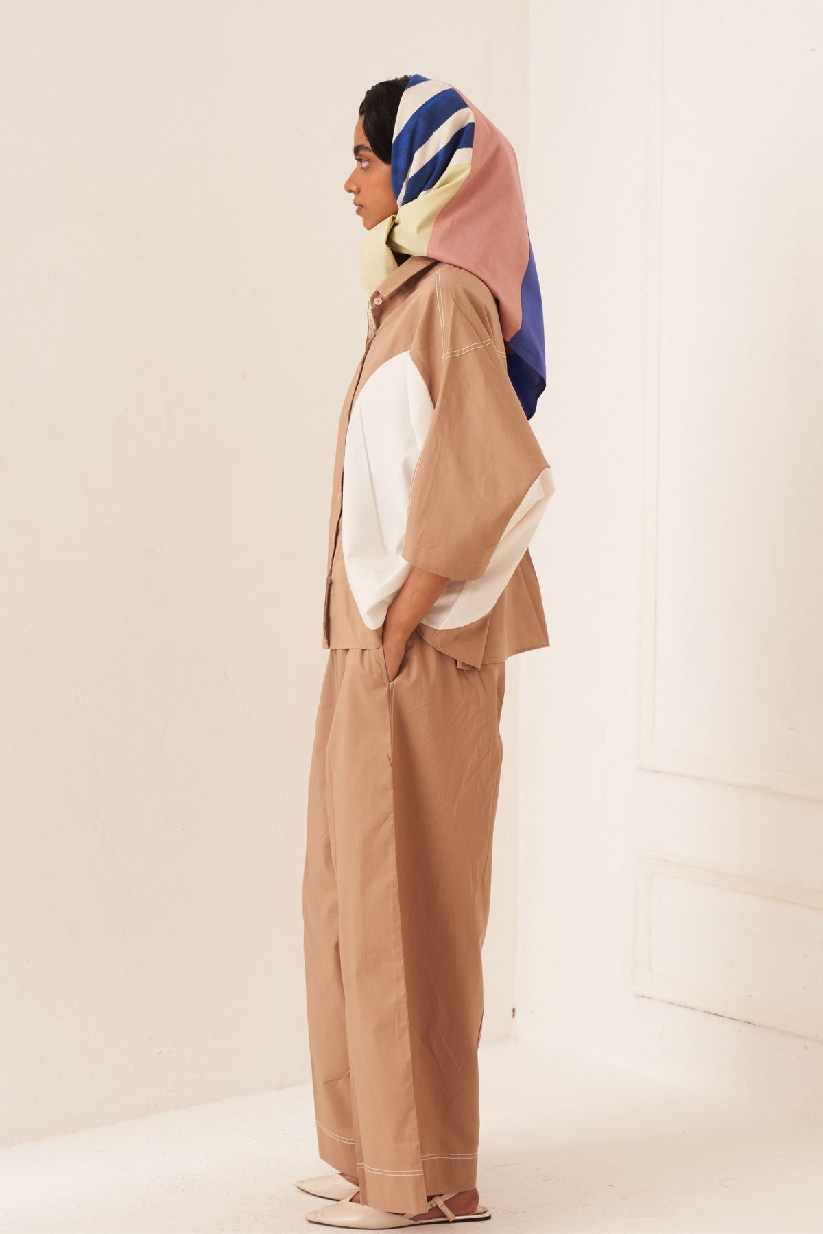 Circular Shirt Set