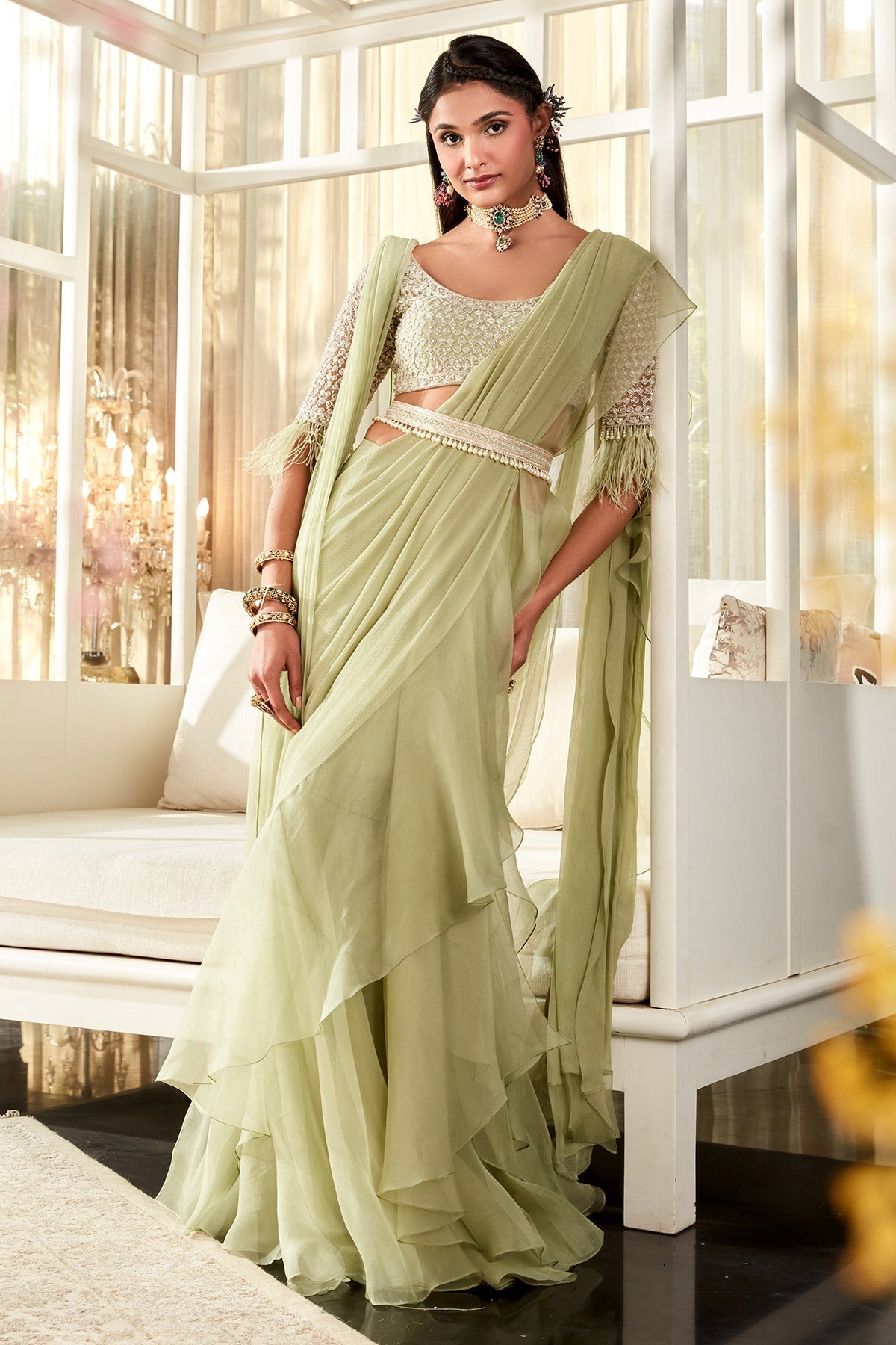 Jessamine saree set