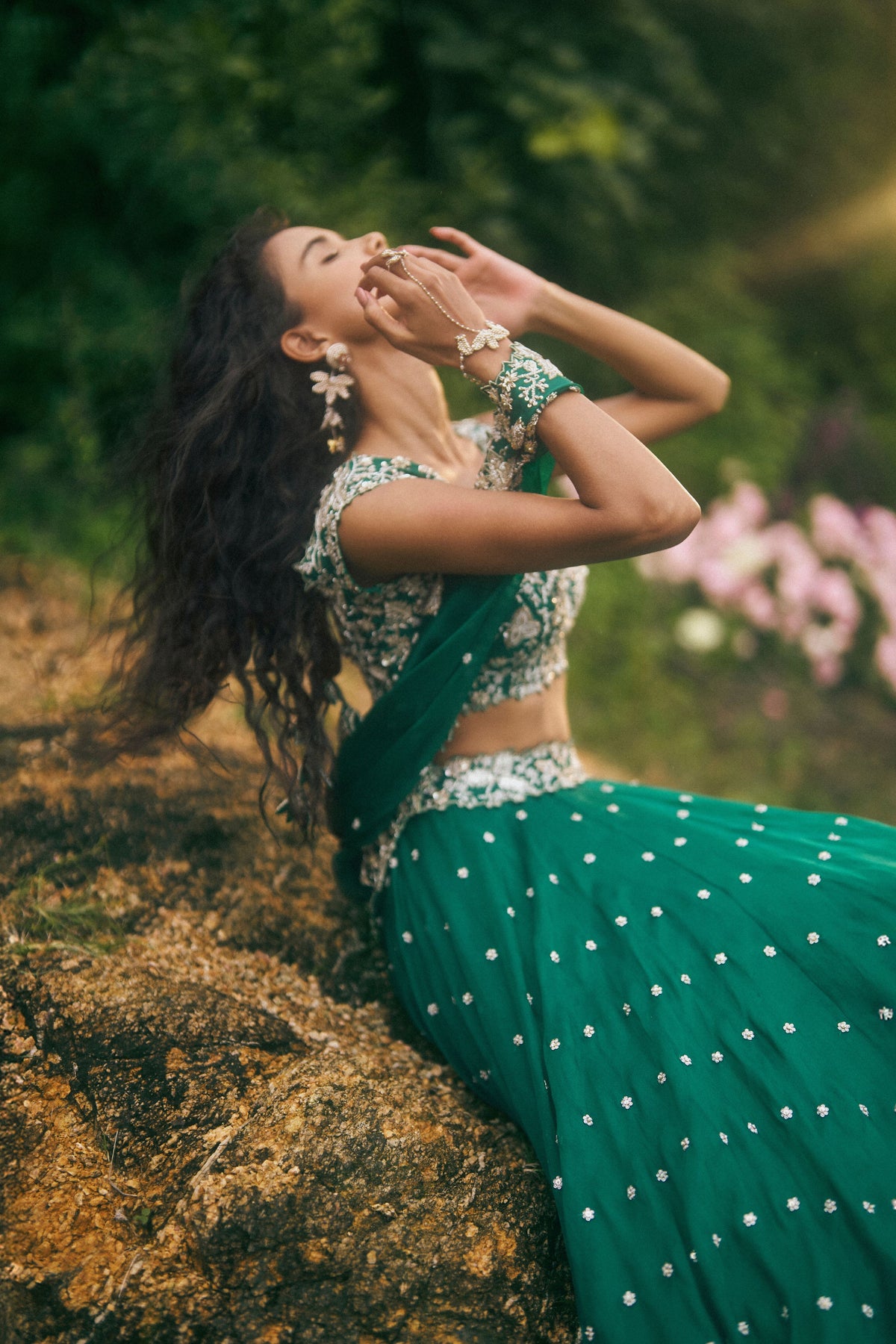 Khwabeeda Chita Pico Skirt Set