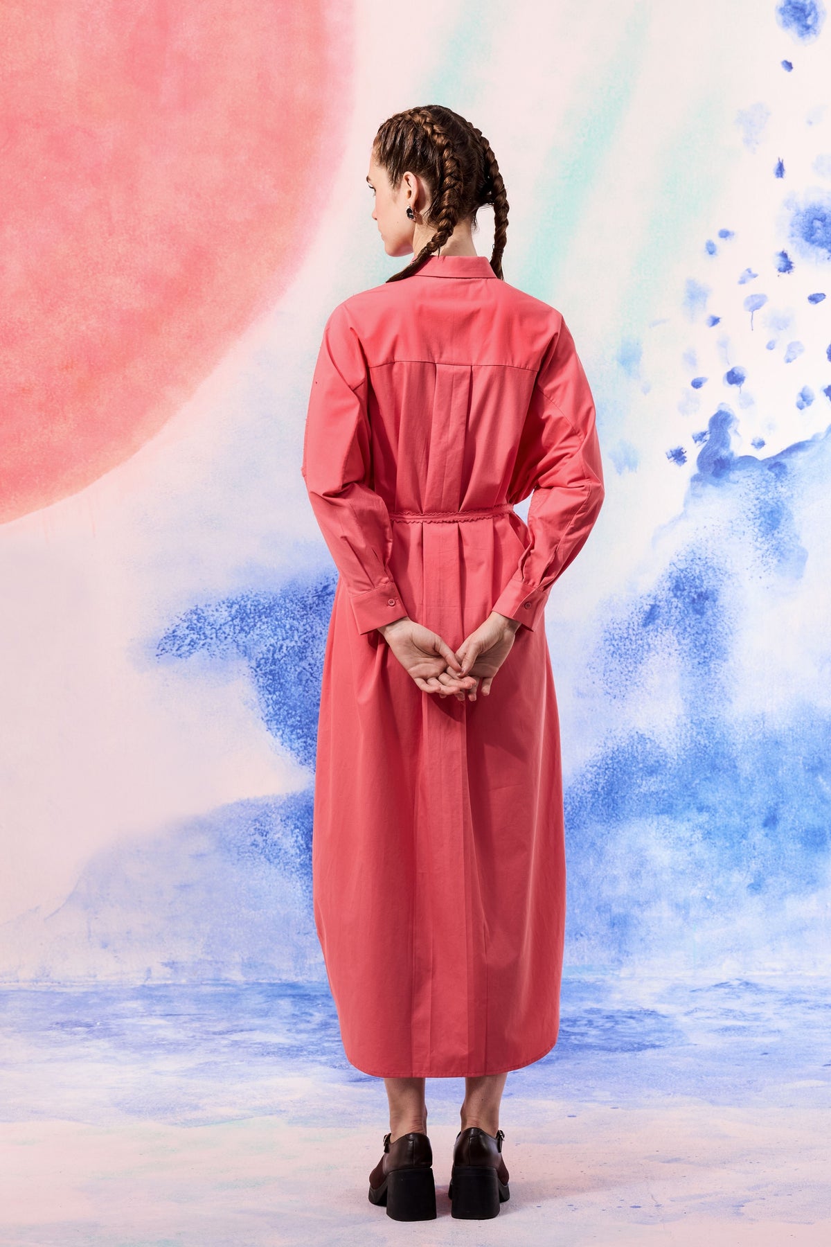 Lichen Shirt Dress