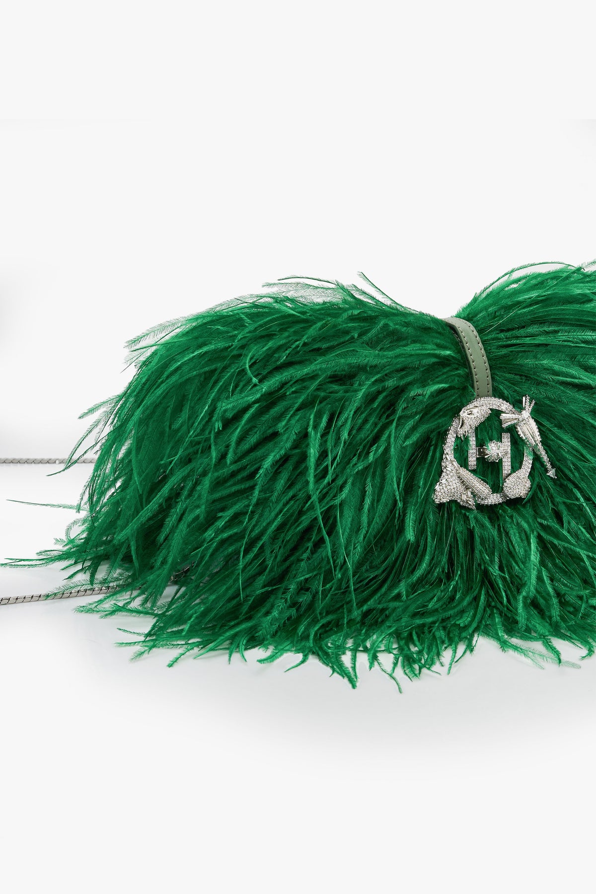 The Scarlet Amazon Green Midi Bag