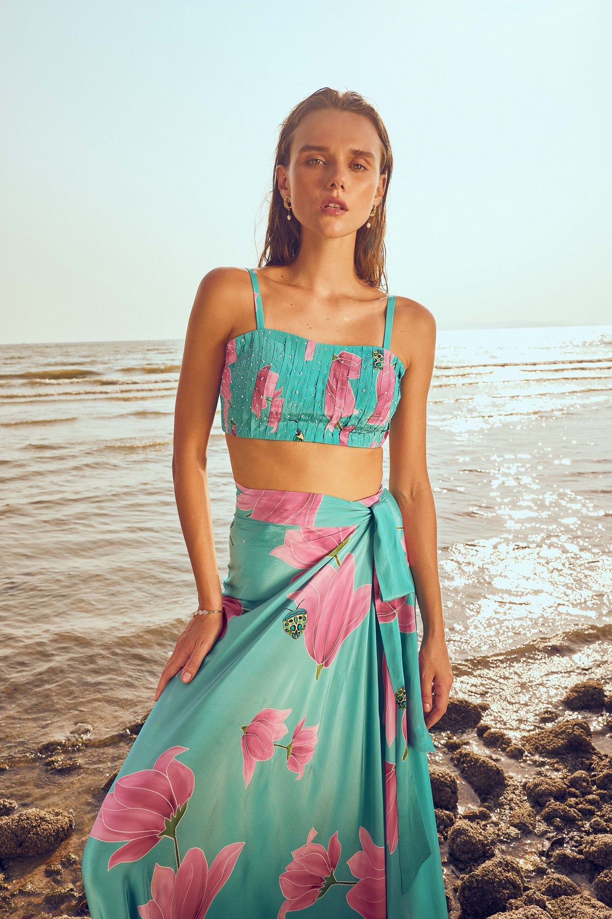 Tropique Bustier With Skirt