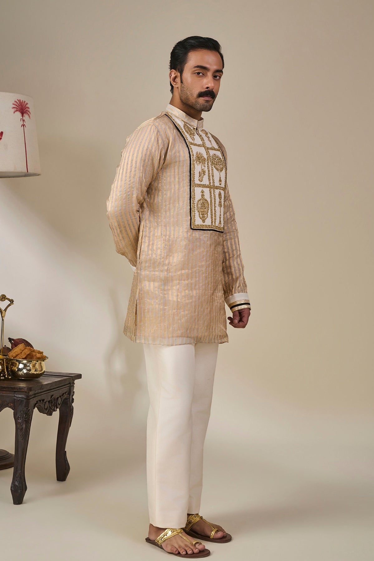 Ivory Kochi Conch Pants Set
