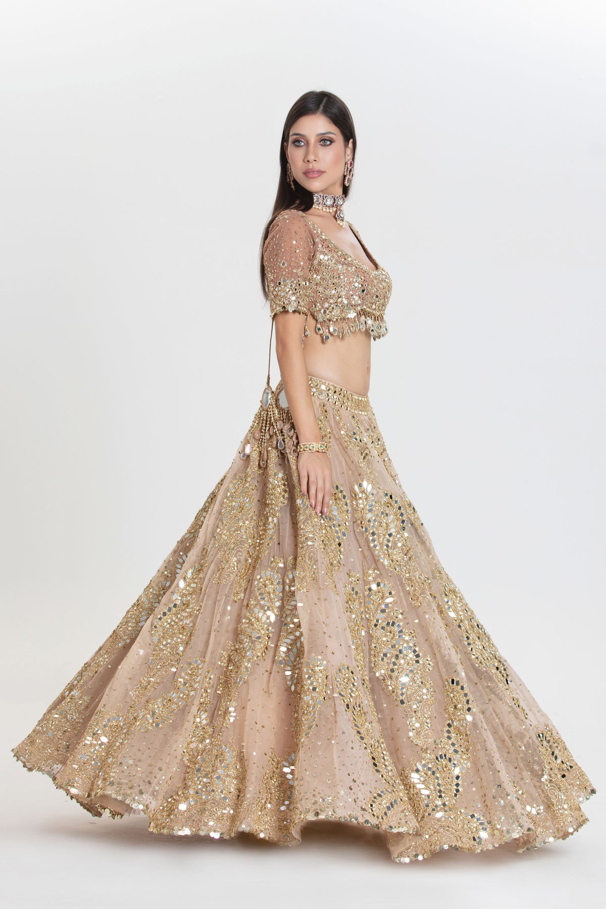 Chamak Lehenga Set