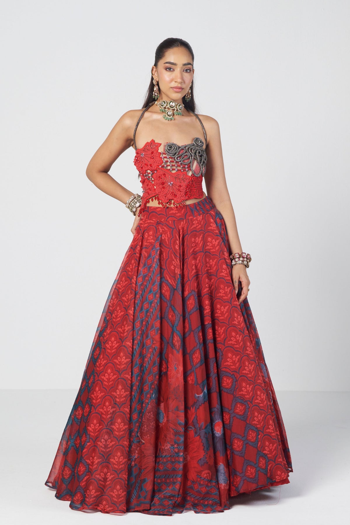 Basque Lehenga Set
