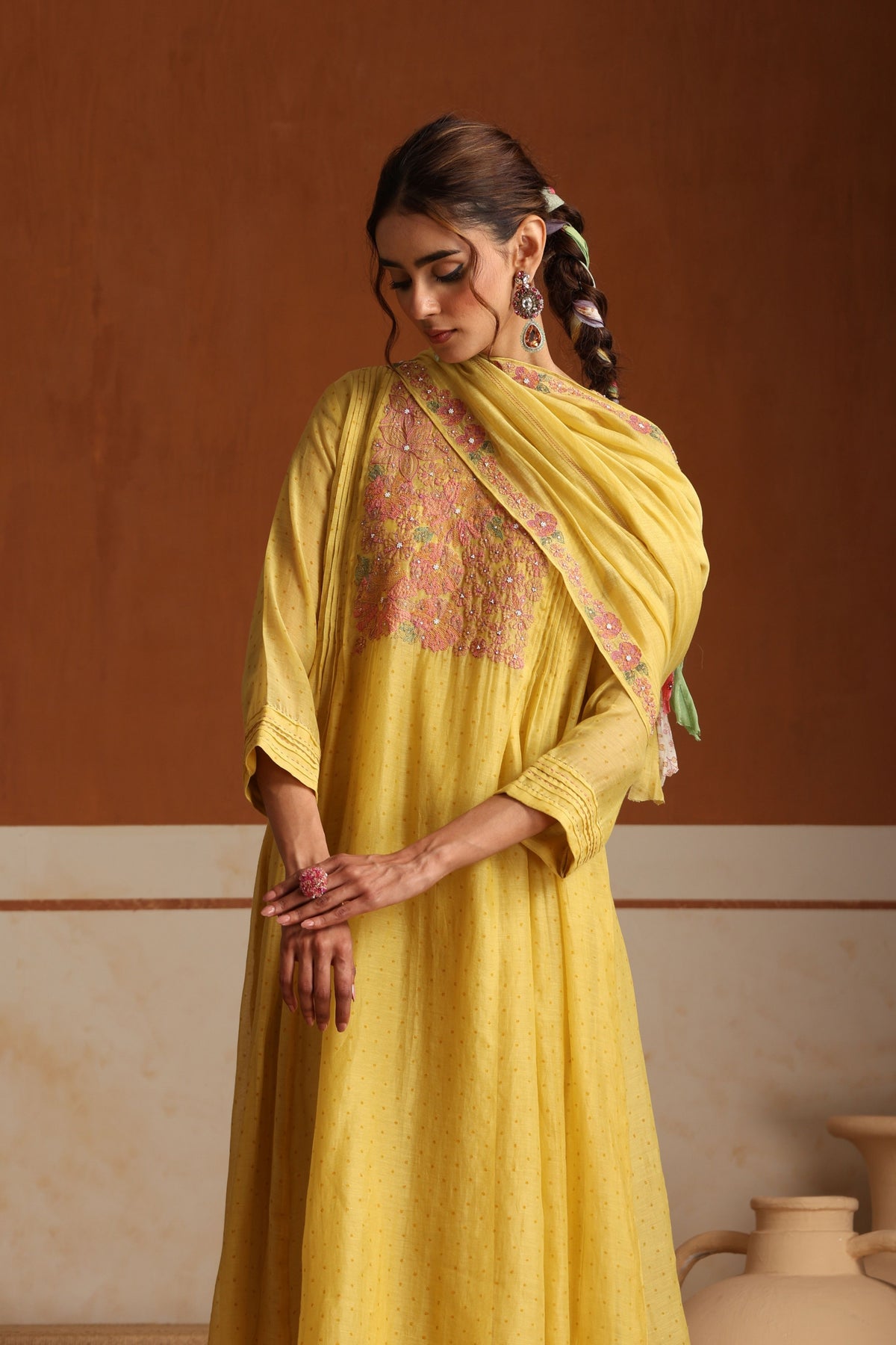 Sunflower Kurta Set
