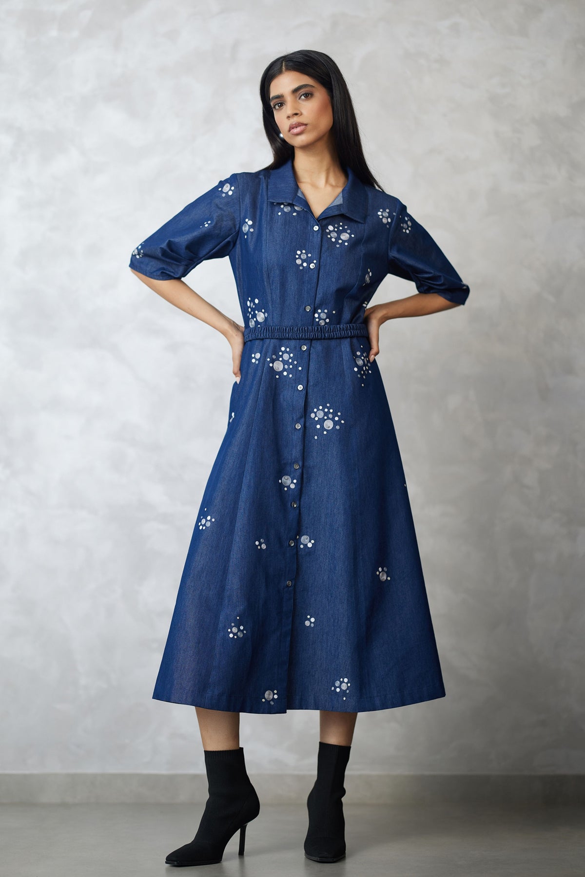 Bubble Sleeve Dress