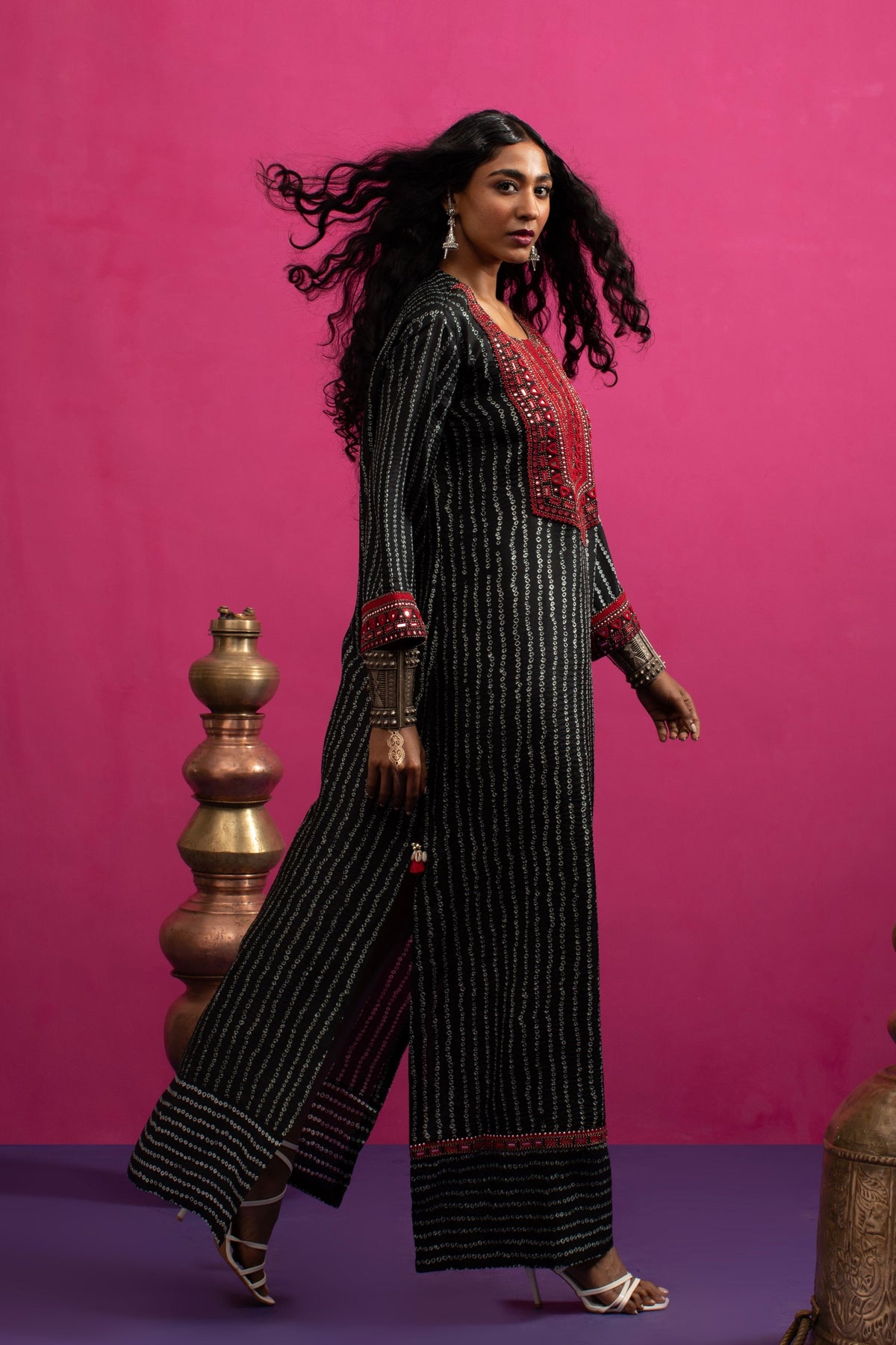 Bandhani Magic Kaftan