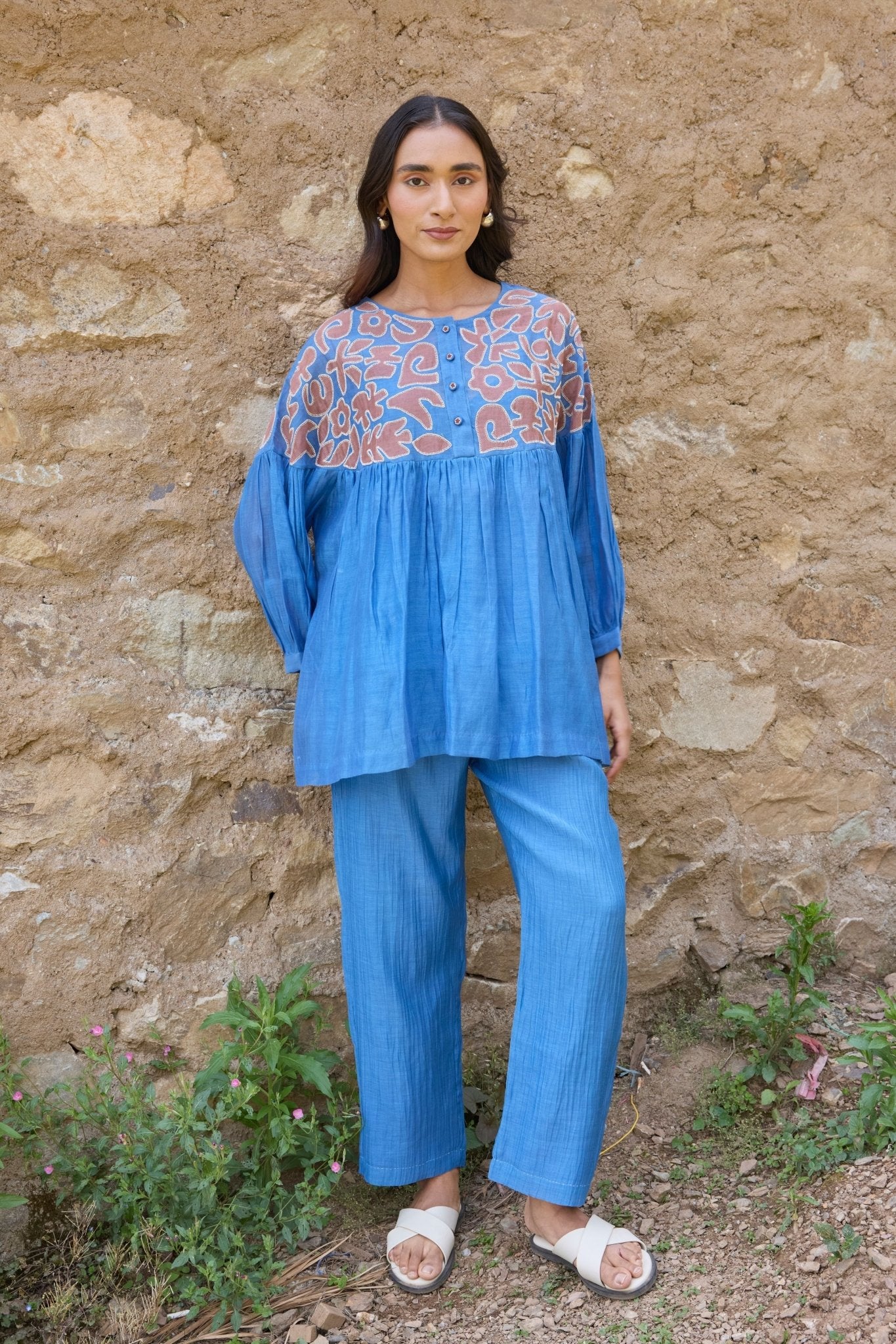 Blue Trousers - Ayaka - Elahe