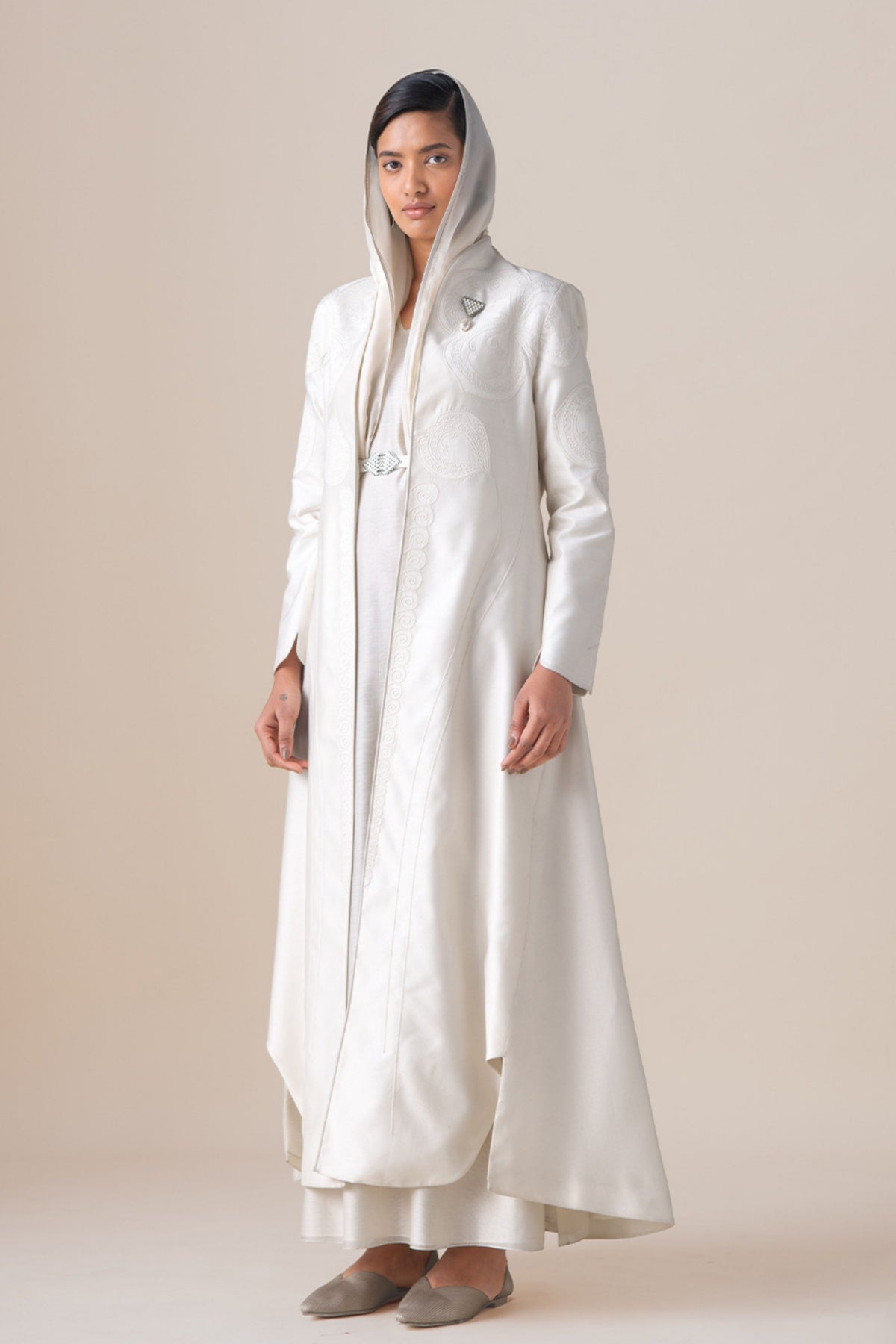 Aluna Ivory Jacket Set