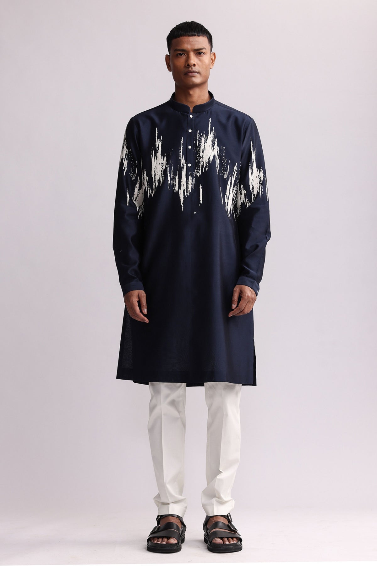Ikat Shadow Kurta Set