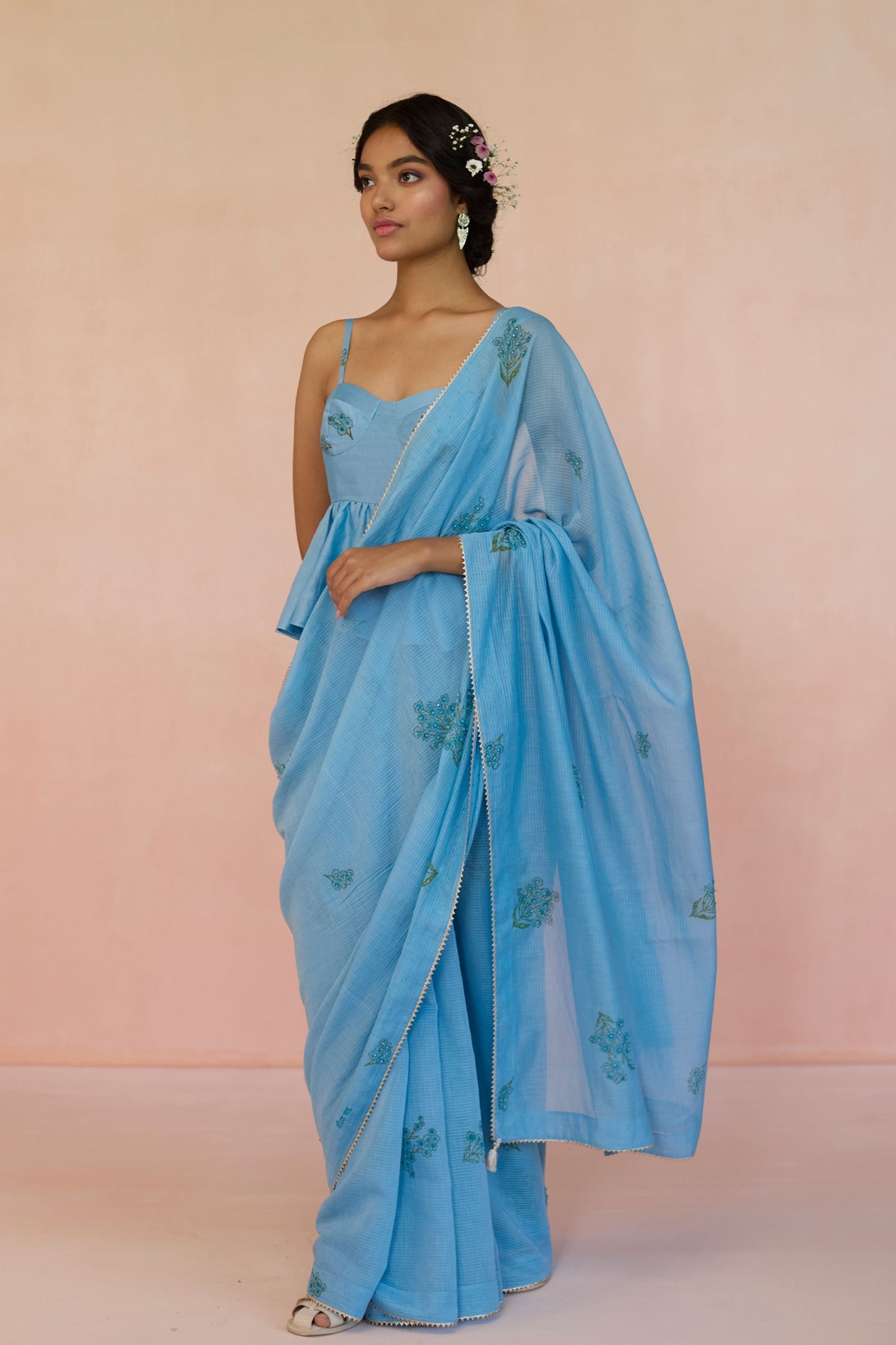 Neela Silk Saree