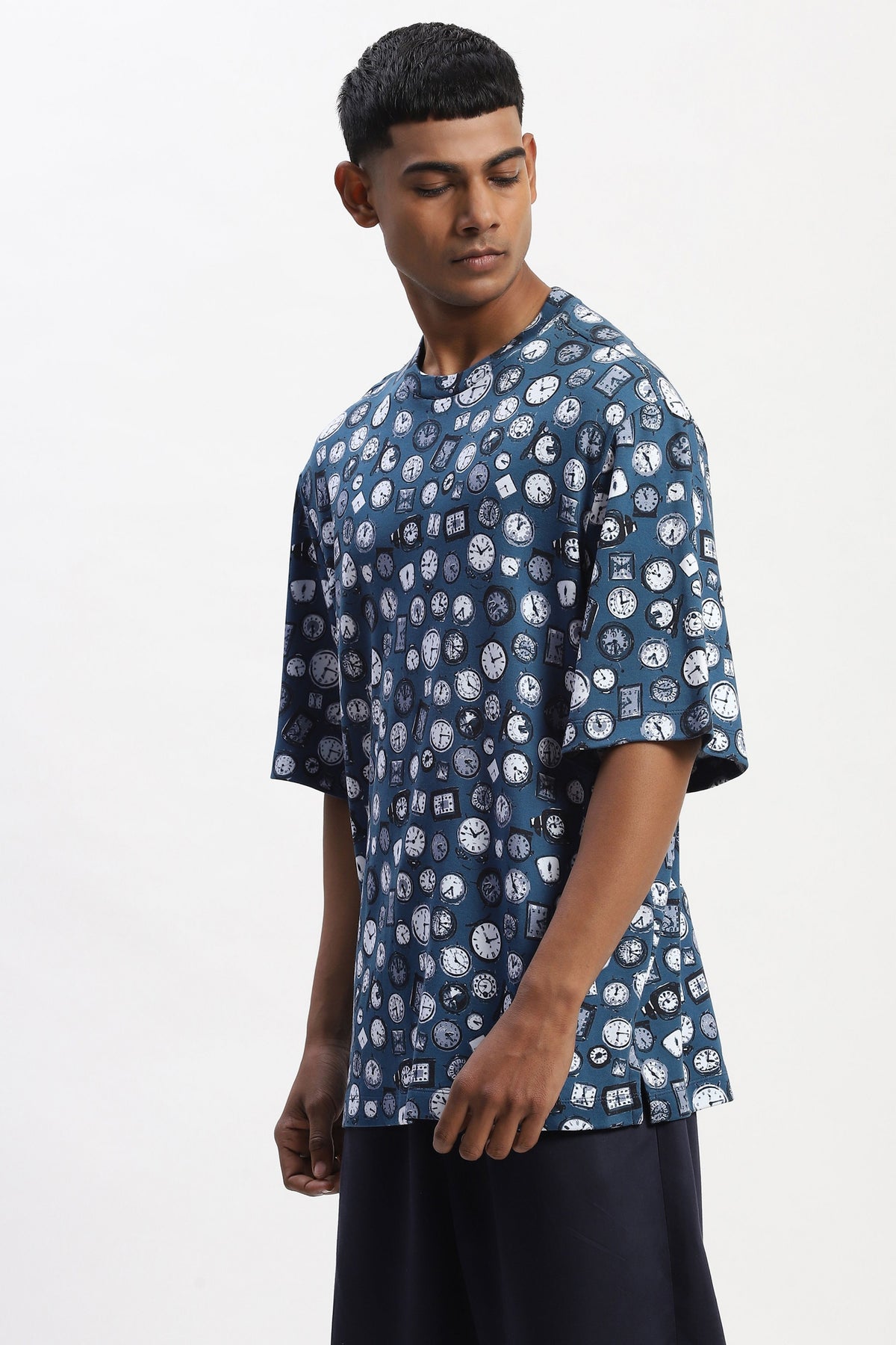 Clock Print T-shirt