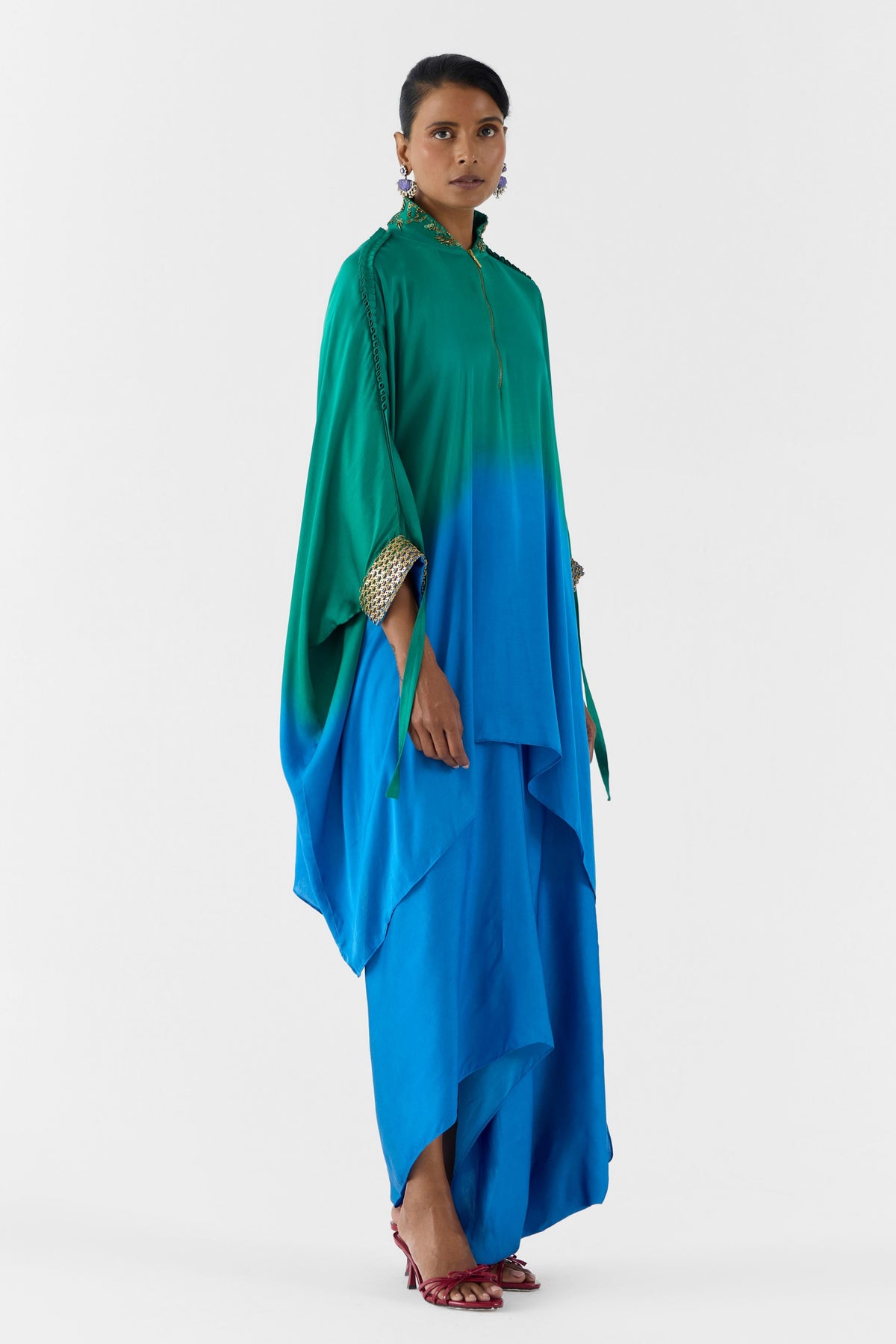 Jasper Ombre Kaftan Set