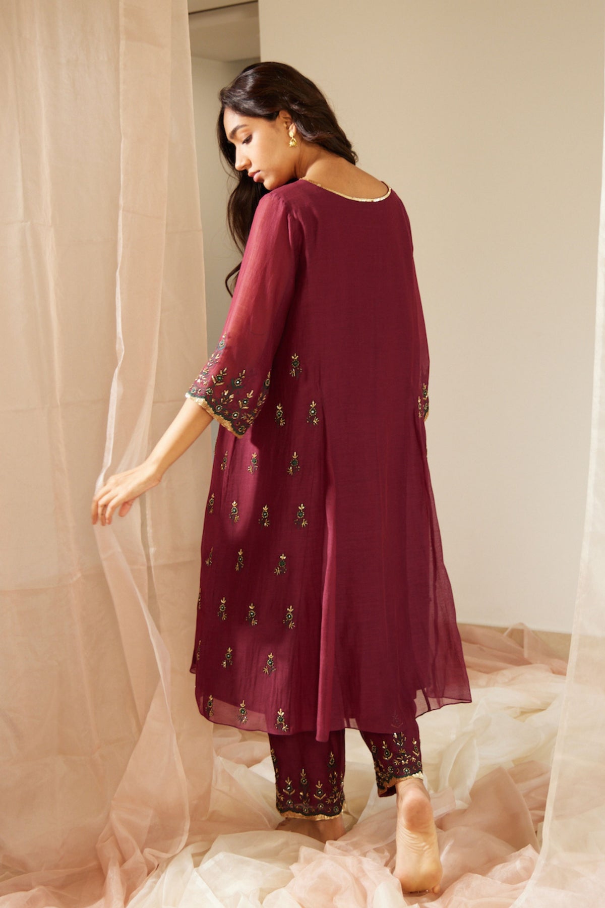 Yellow Abir Kurta