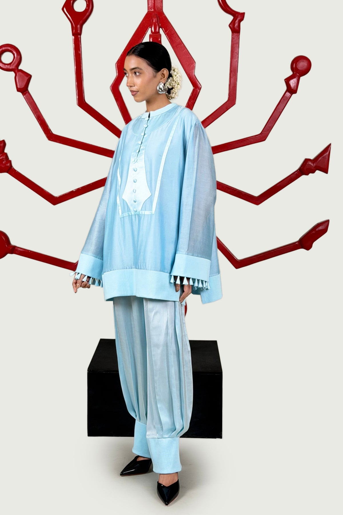 Blue Tunic Set