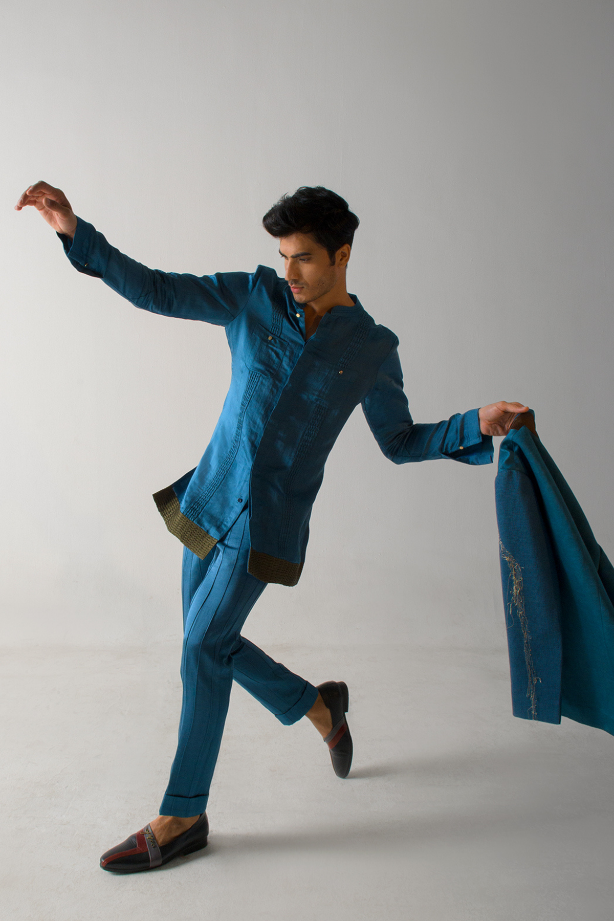 JMC Teal Guitar Blazer