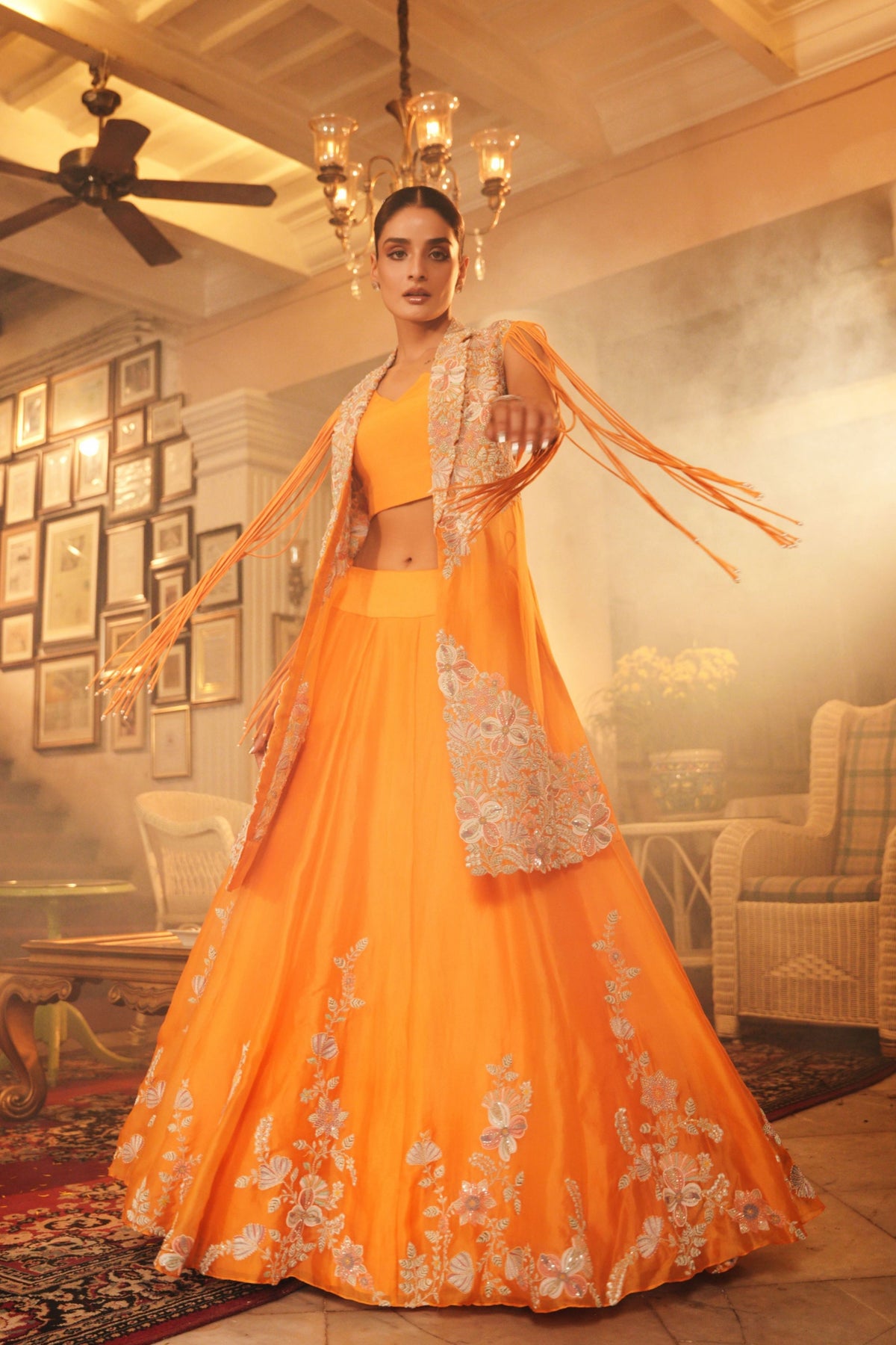 Embroidered Lehenga Set