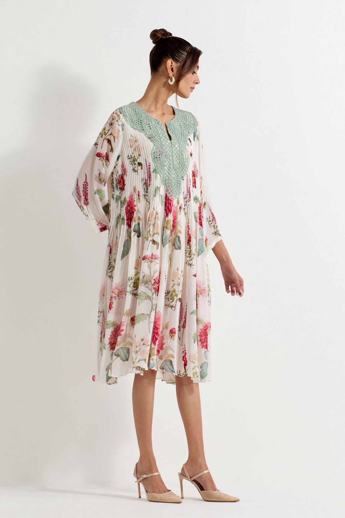 Pintuck Dress
