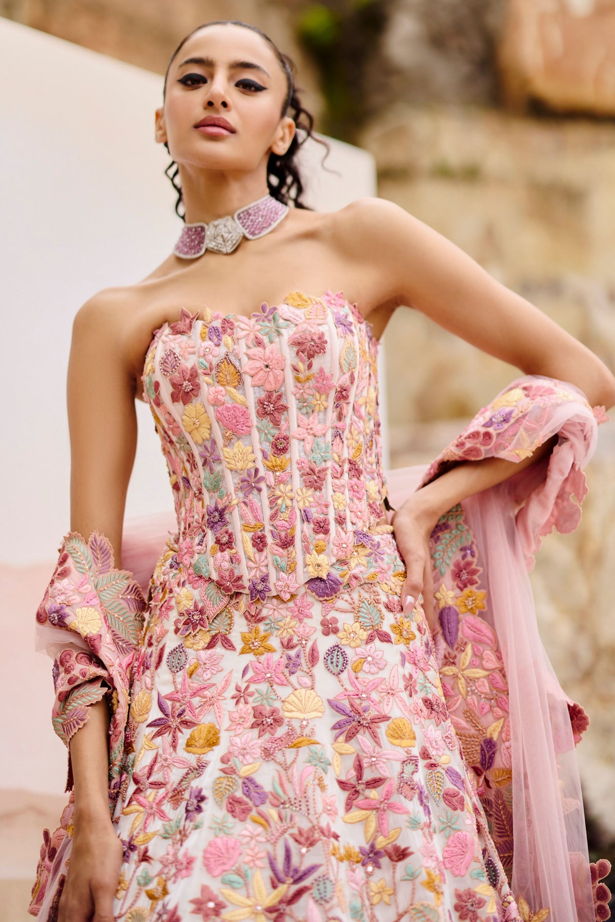 Edel Lehenga Set