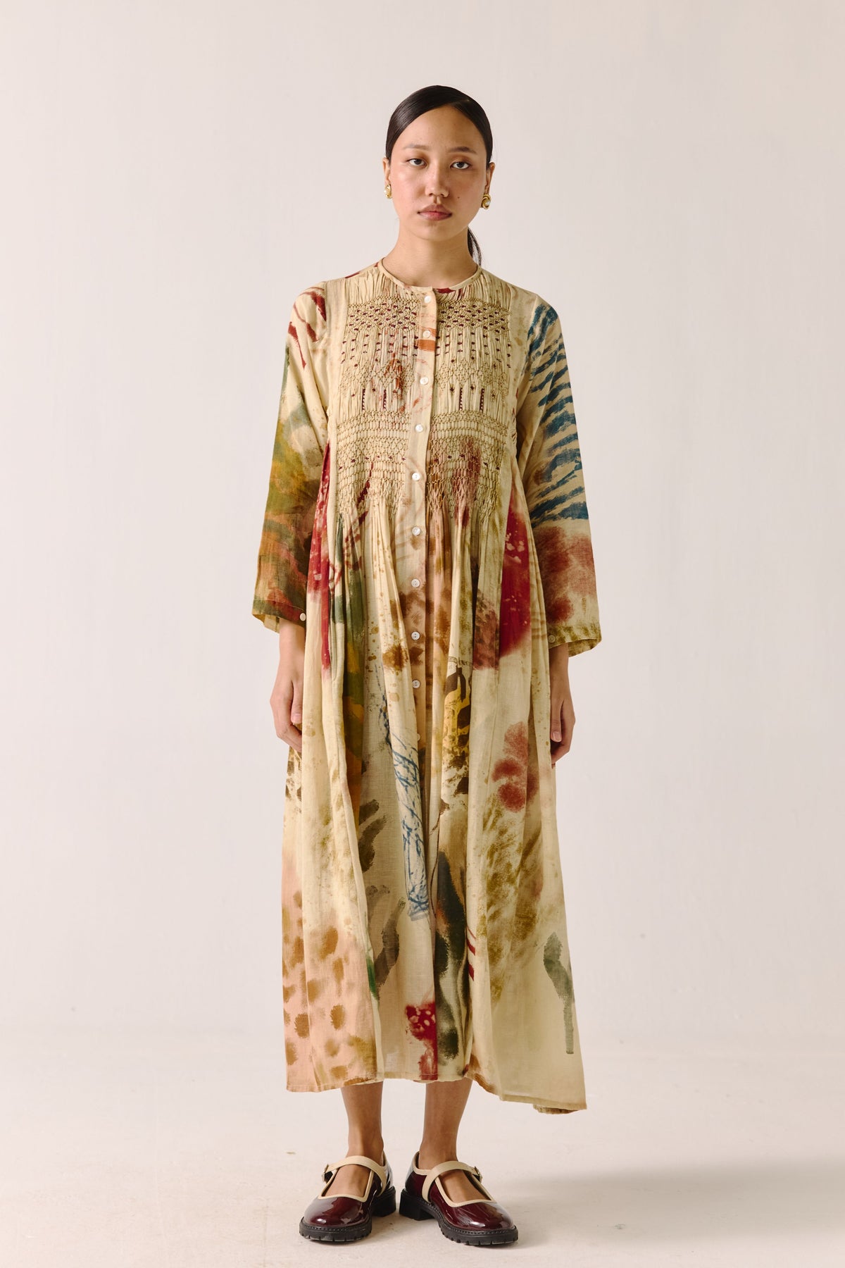 Abstract Frida Dress