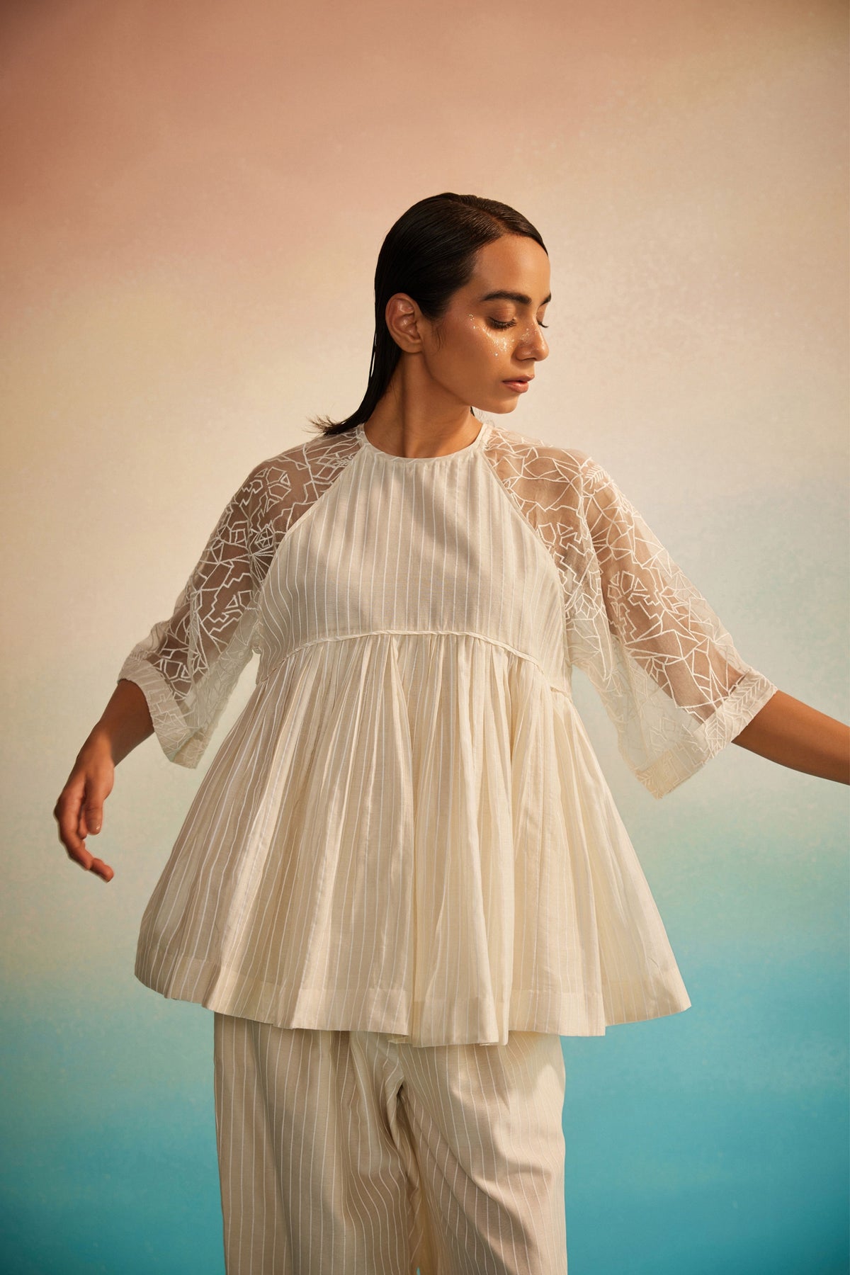 Ami Jaal Raglan Co-ord Set