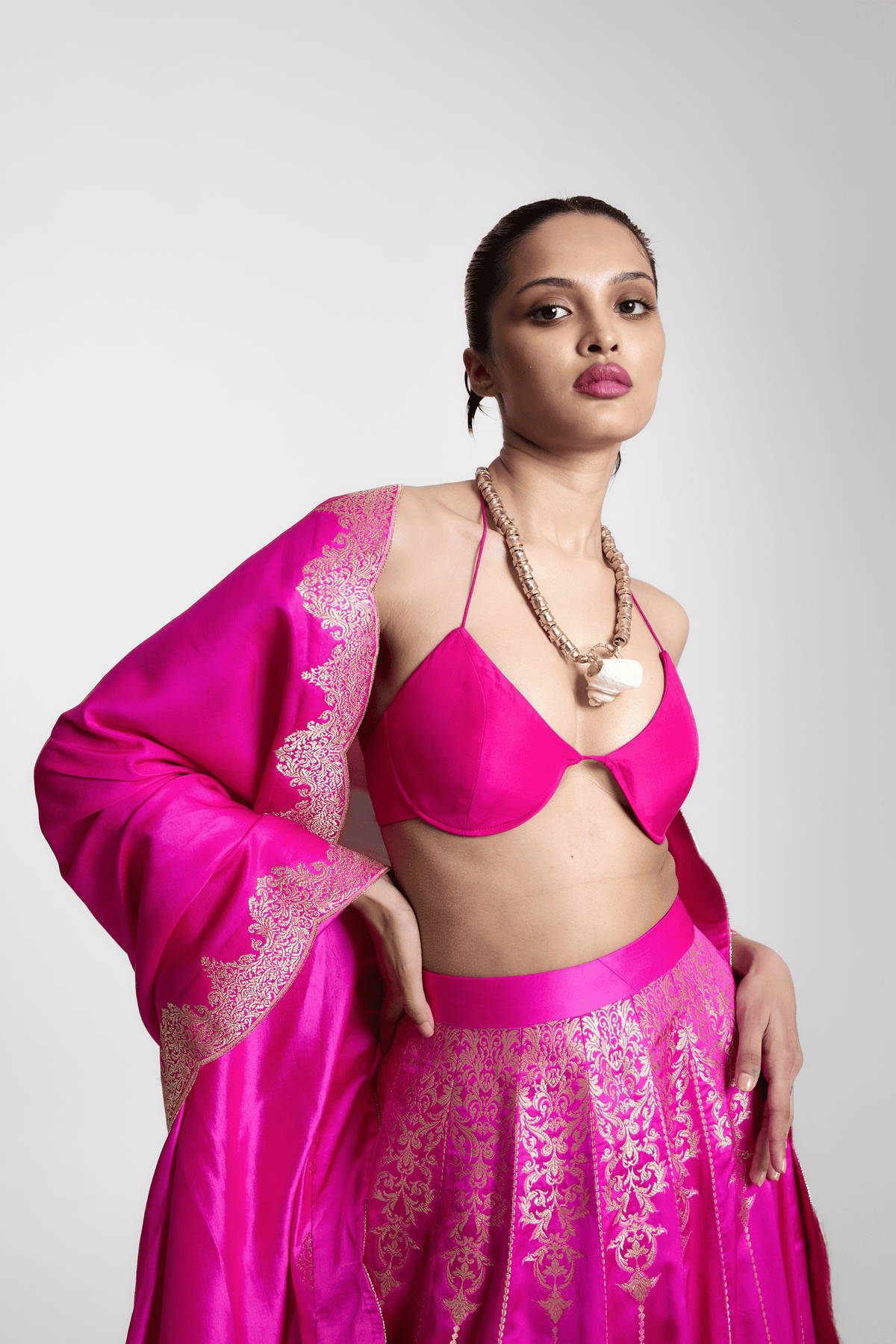 The Scarlet Lehenga
