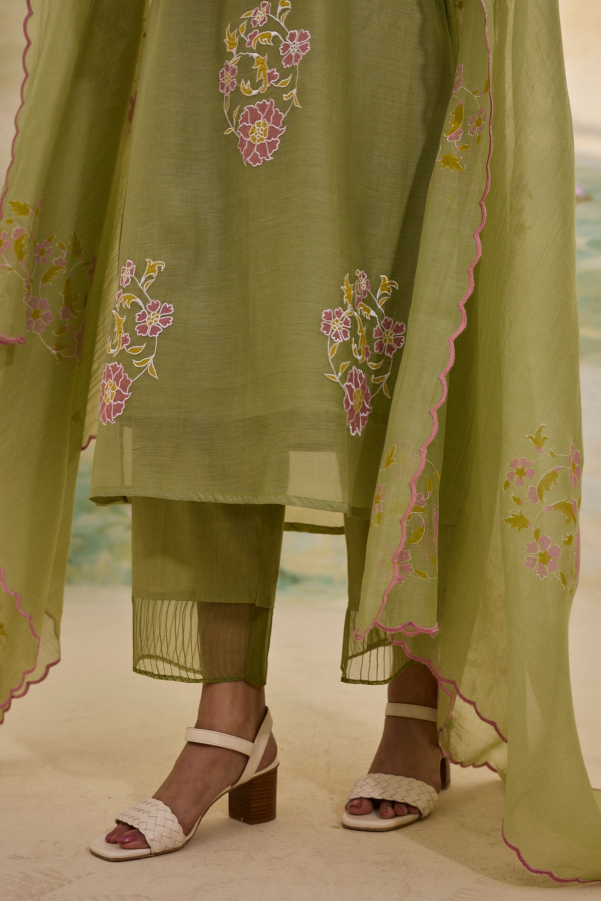 Mint Kurta Set