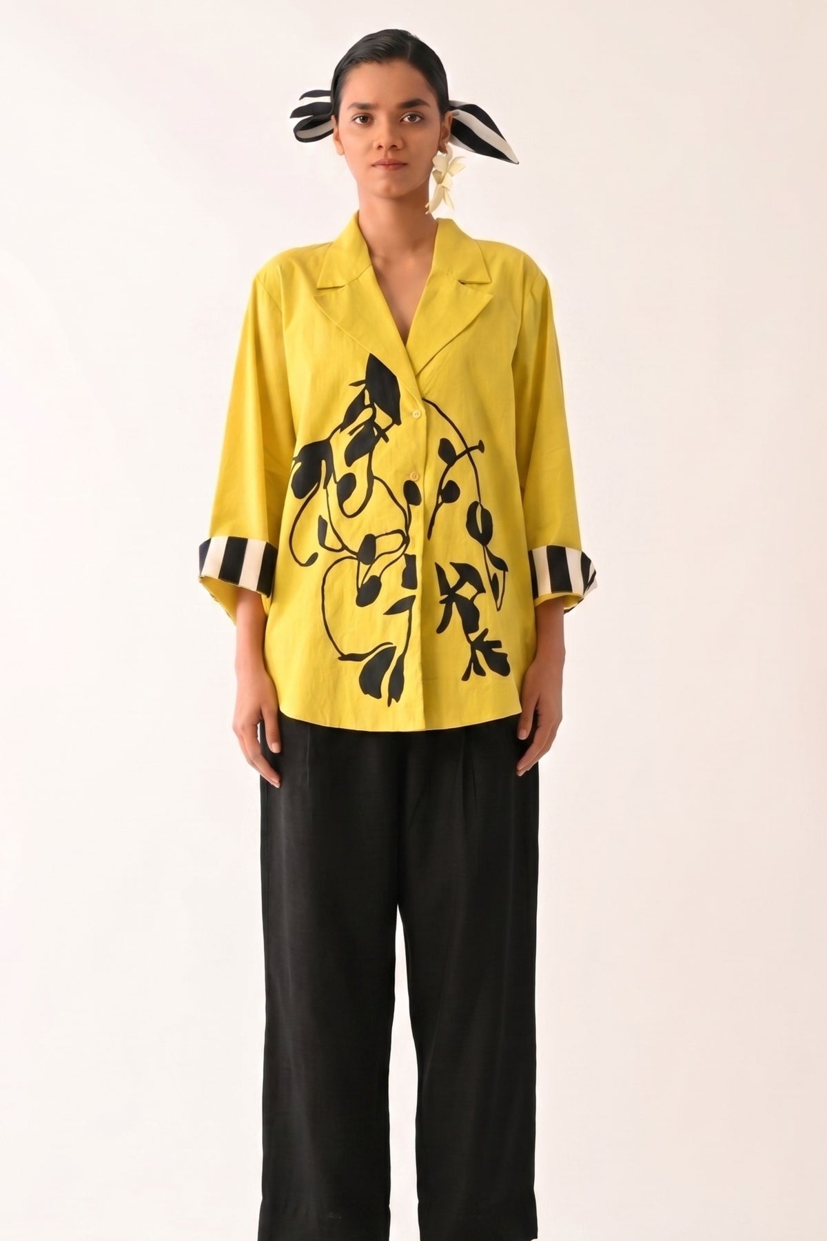Mono Citrus Psyflora Applique Set