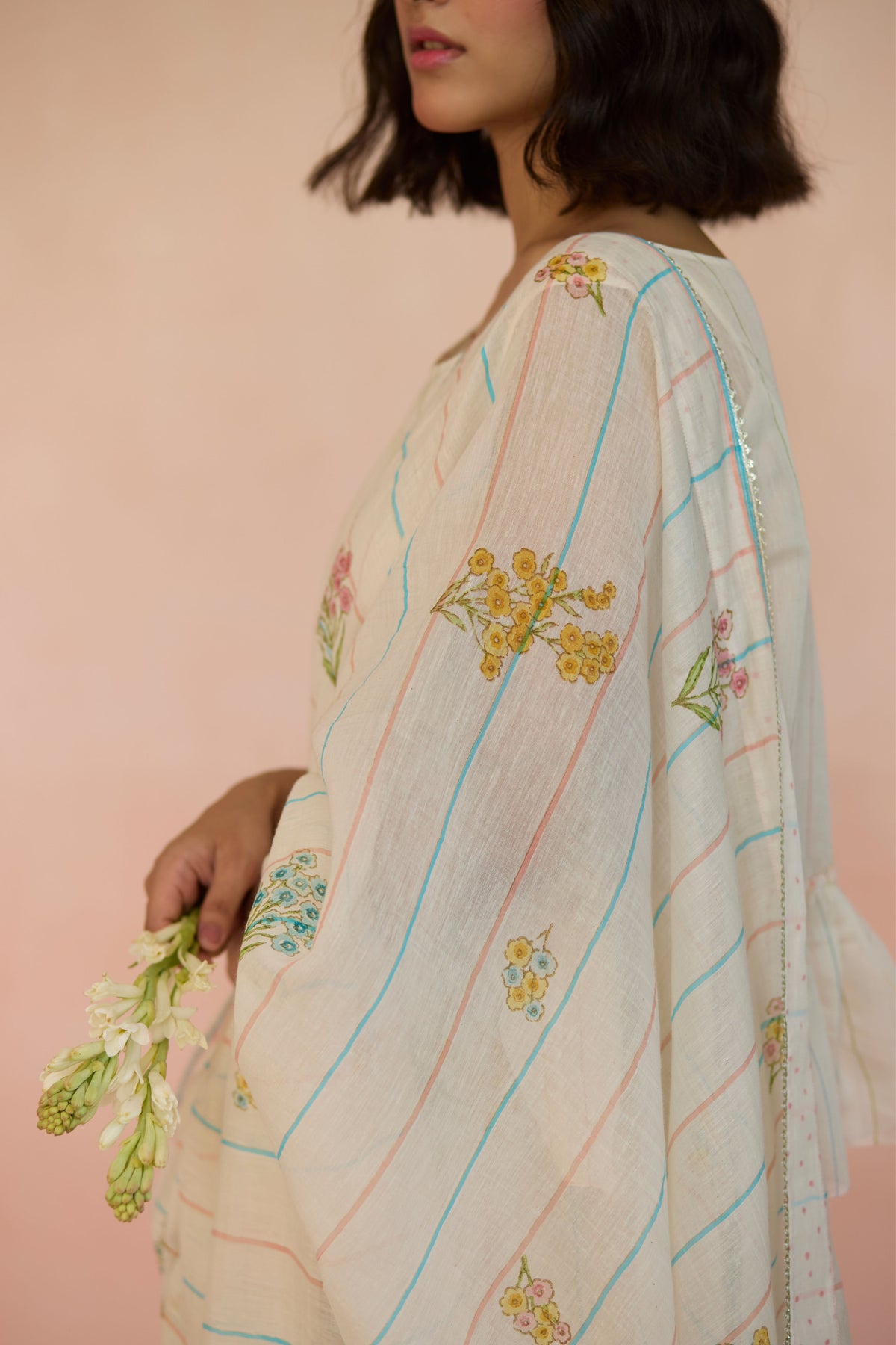 Ditsy Silk Saree