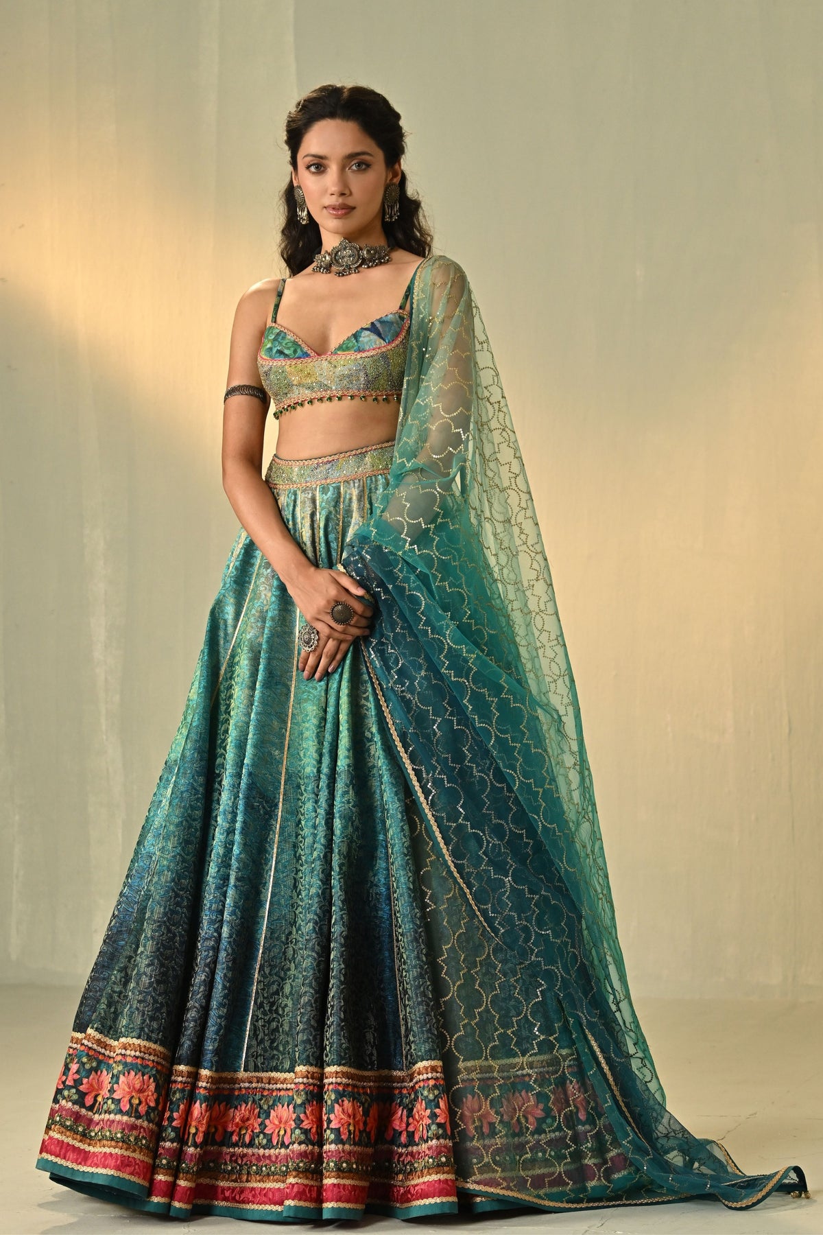 Kalindi Lehenga Set