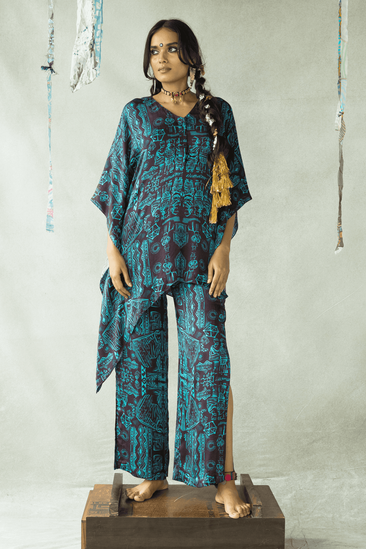 Bijlee Kaftan Co-ord