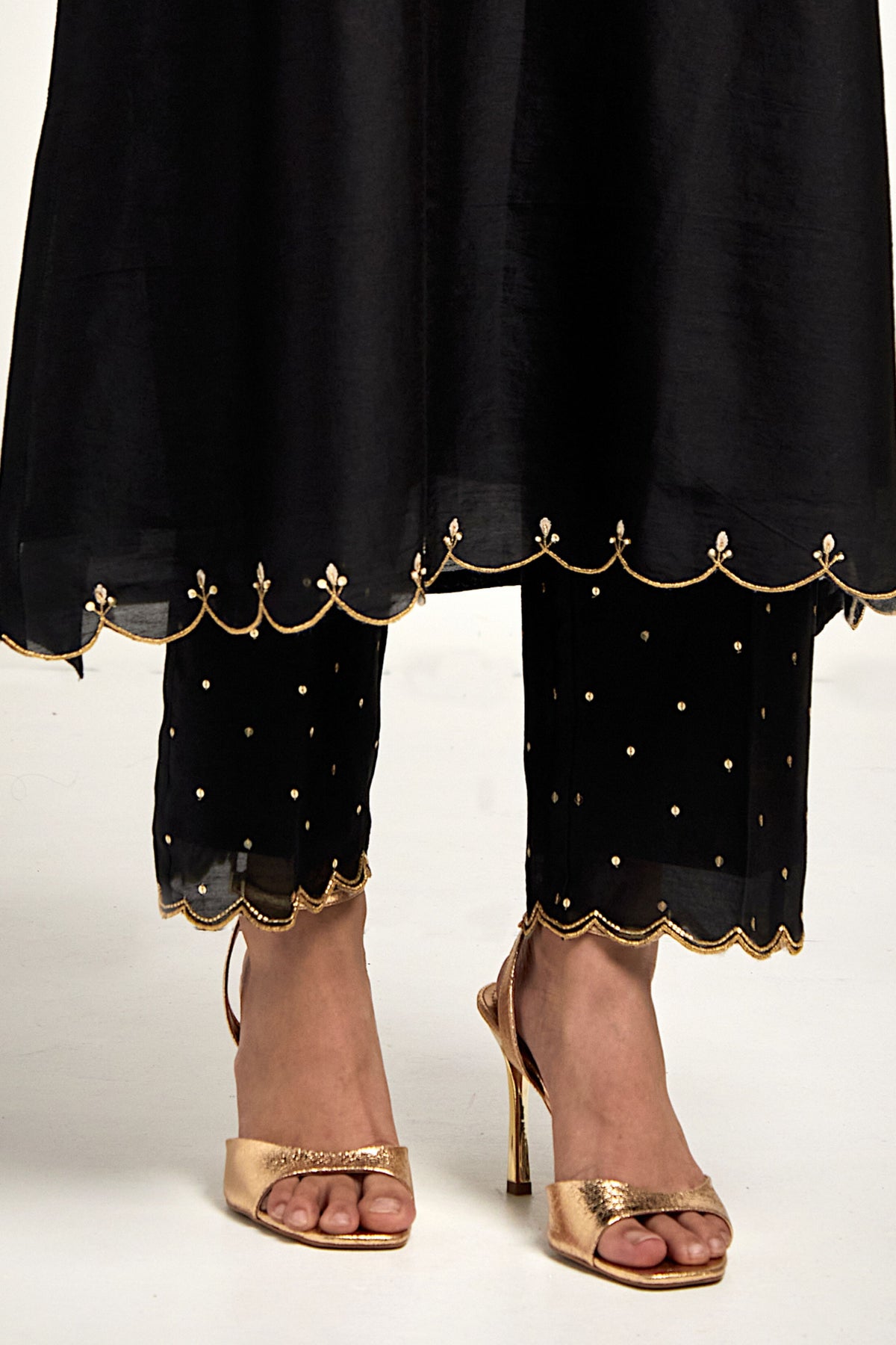 Black Kurta Set