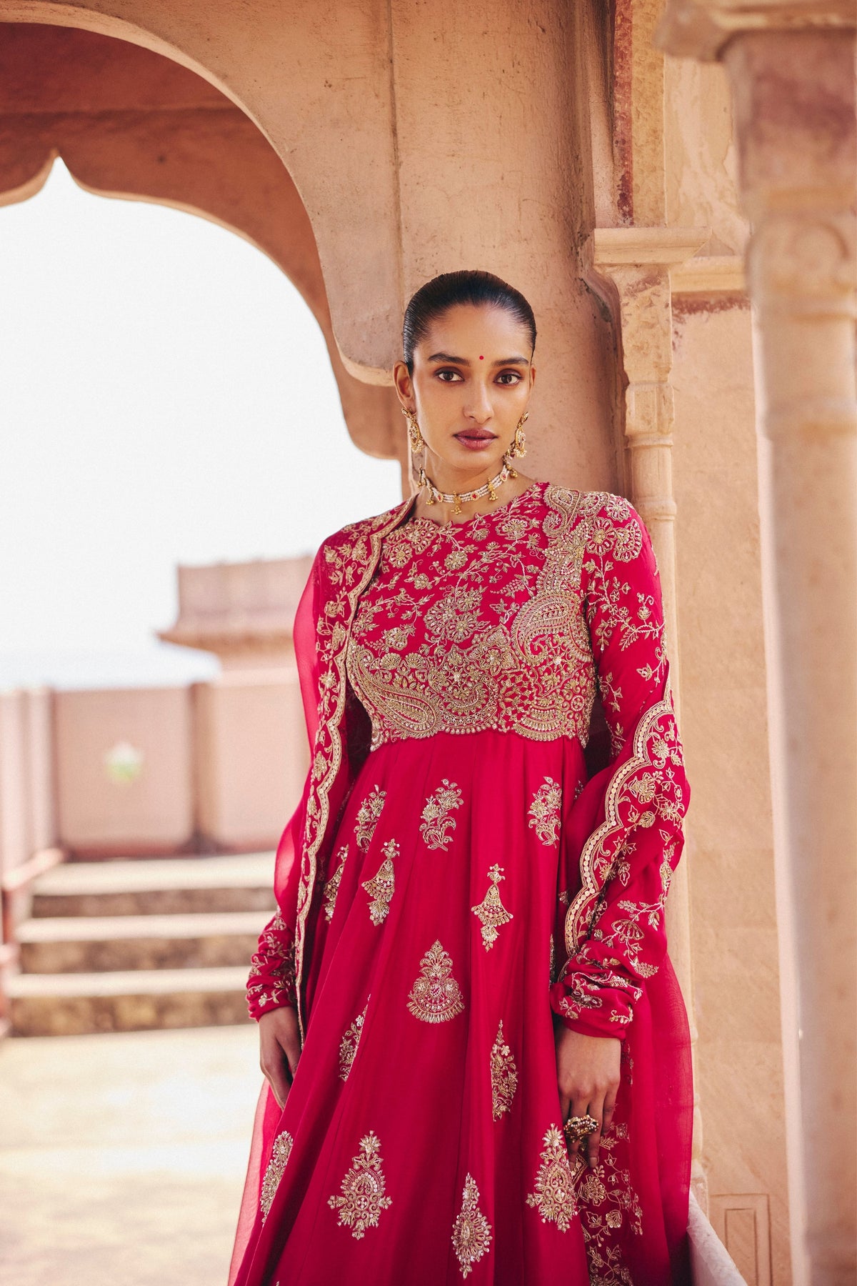 Rudraniya Anarkali Set