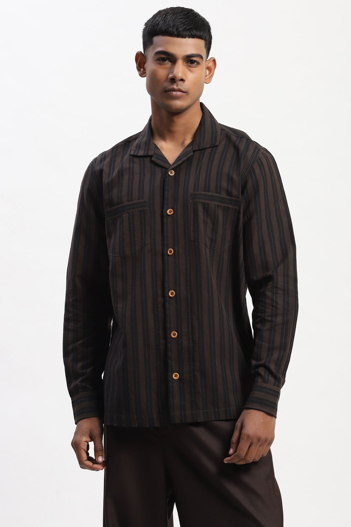 Multi Engineered Dual Woven Shirt